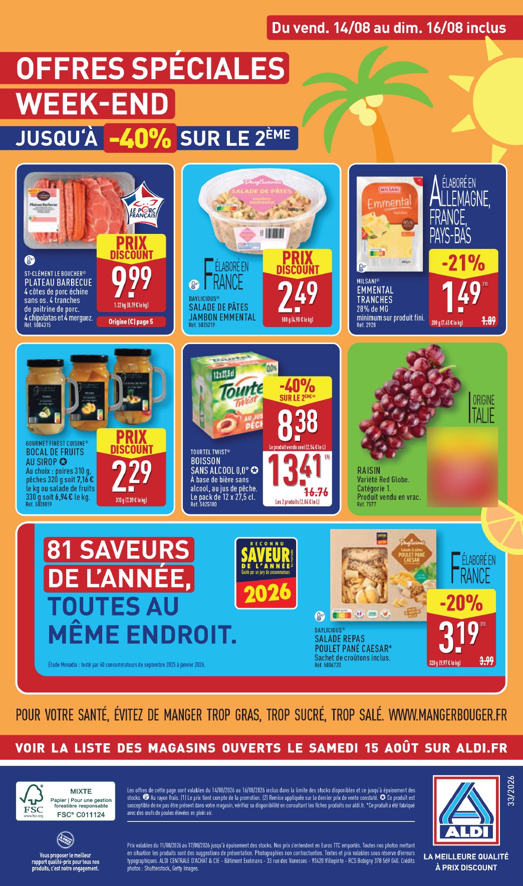 aldi - Prospectus ALDI valide du du mardi 11/08/2026 au du lundi 17/08/2026 - page: 45