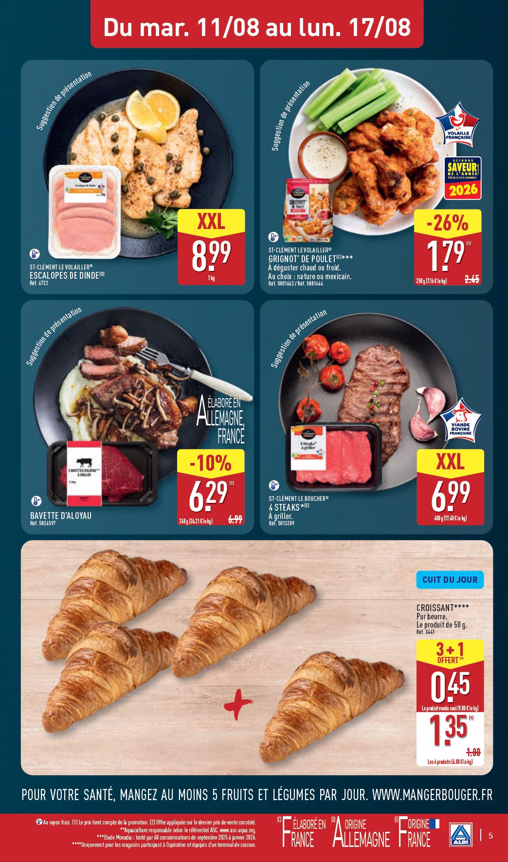 aldi - Prospectus ALDI valide du du mardi 11/08/2026 au du lundi 17/08/2026 - page: 7