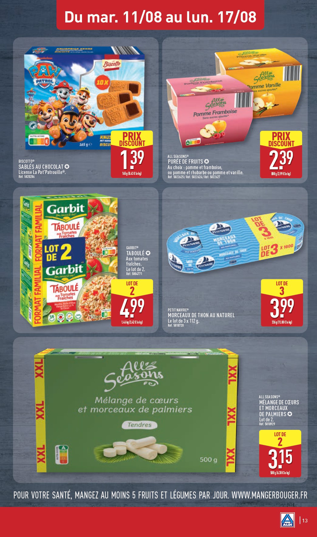 aldi - Prospectus ALDI valide du du mardi 11/08/2026 au du lundi 17/08/2026 - page: 15