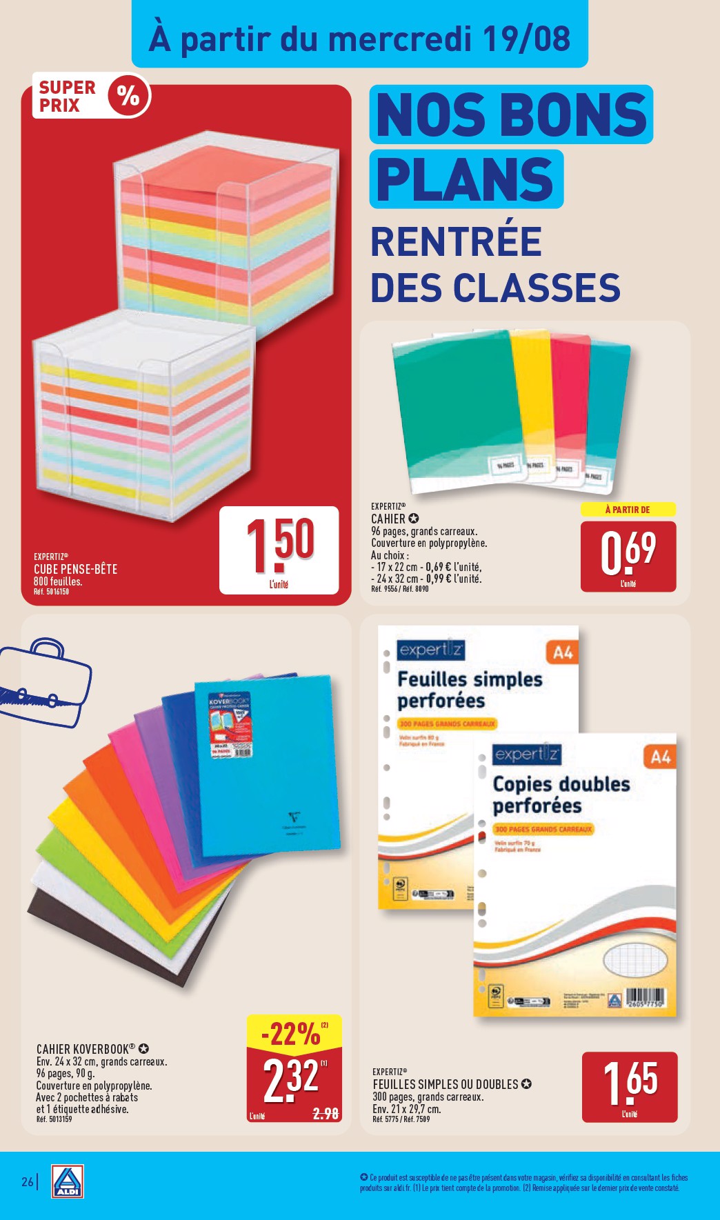 aldi - Flyer ALDI pour la semaine prochaine du du mardi 18/08/2026 au du lundi 24/08/2026 - page: 28