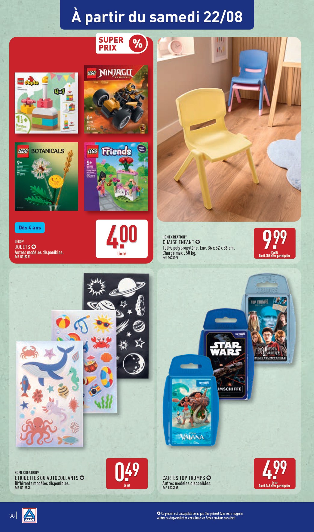aldi - Flyer ALDI pour la semaine prochaine du du mardi 18/08/2026 au du lundi 24/08/2026 - page: 40