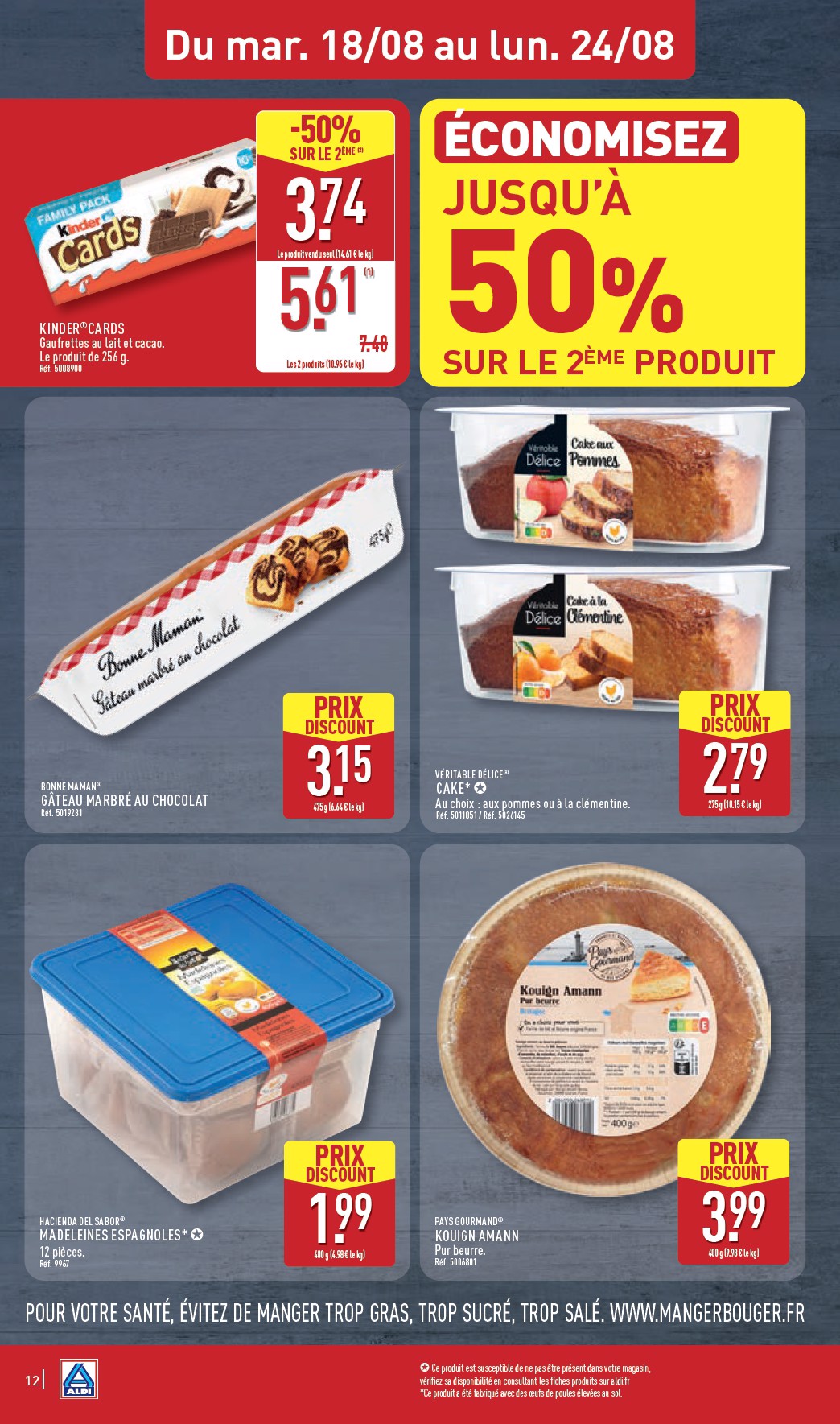 aldi - Flyer ALDI pour la semaine prochaine du du mardi 18/08/2026 au du lundi 24/08/2026 - page: 14