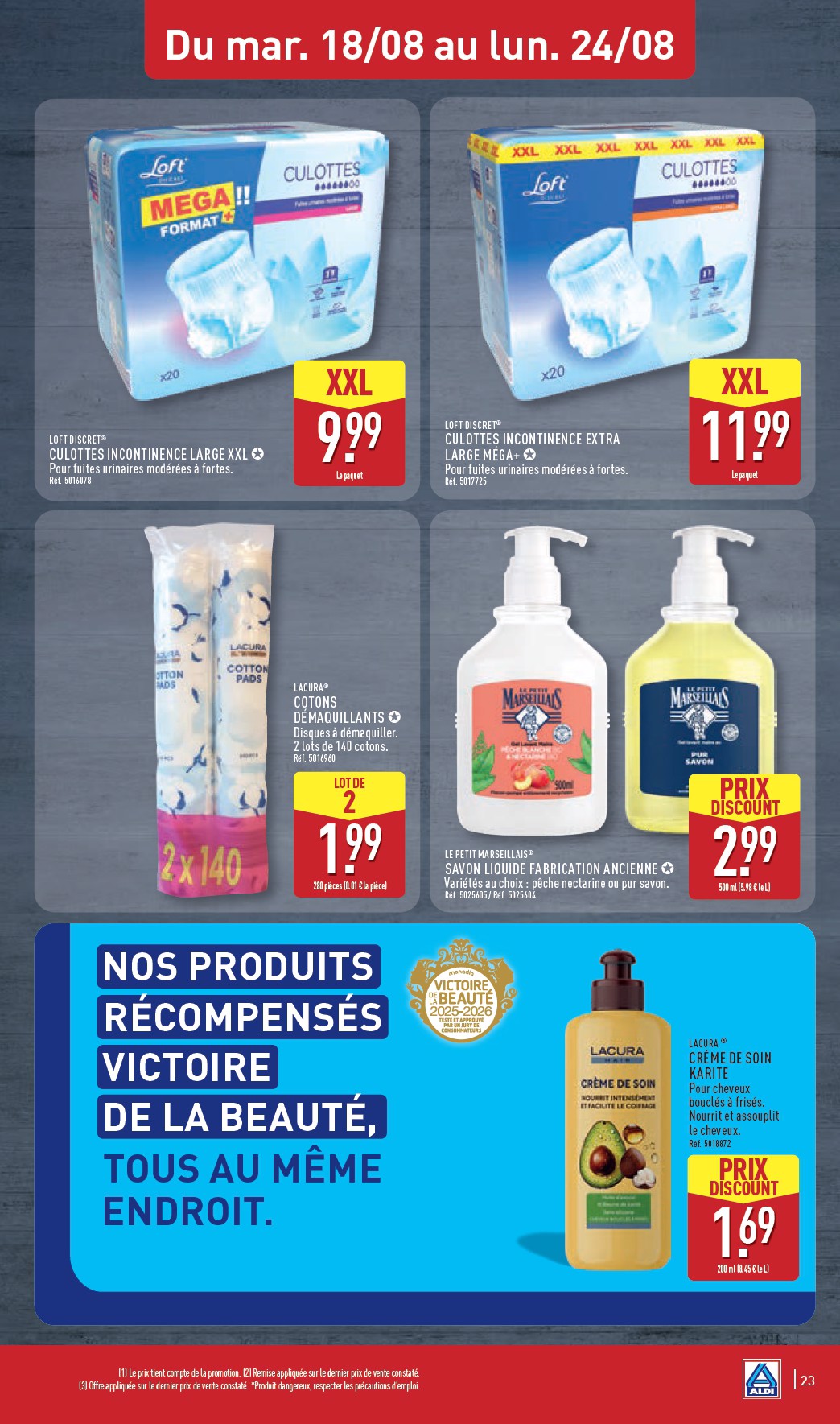 aldi - Flyer ALDI pour la semaine prochaine du du mardi 18/08/2026 au du lundi 24/08/2026 - page: 25