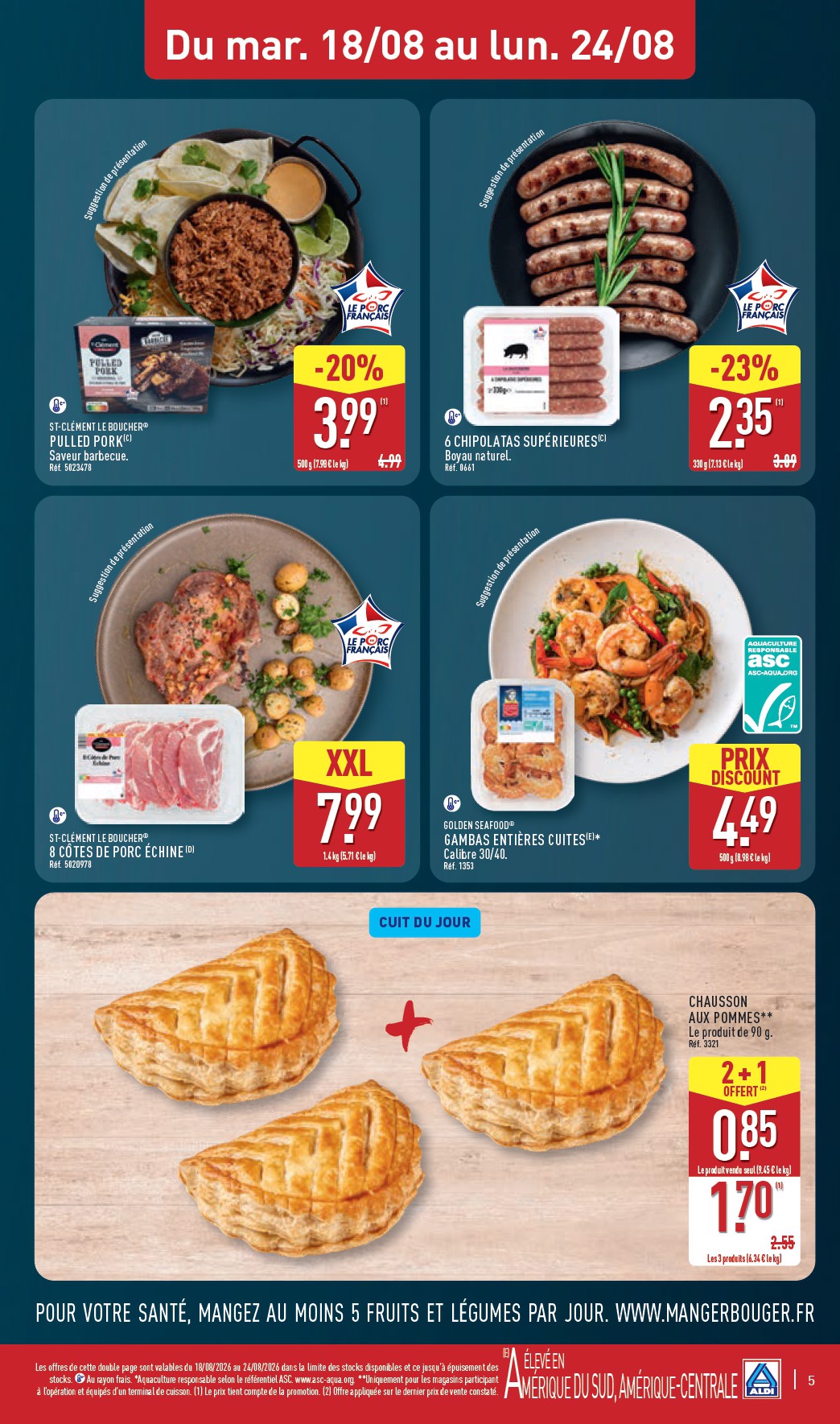 aldi - Flyer ALDI pour la semaine prochaine du du mardi 18/08/2026 au du lundi 24/08/2026 - page: 7