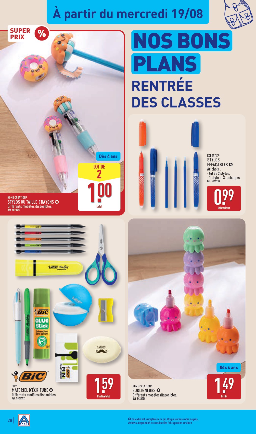 aldi - Flyer ALDI pour la semaine prochaine du du mardi 18/08/2026 au du lundi 24/08/2026 - page: 30