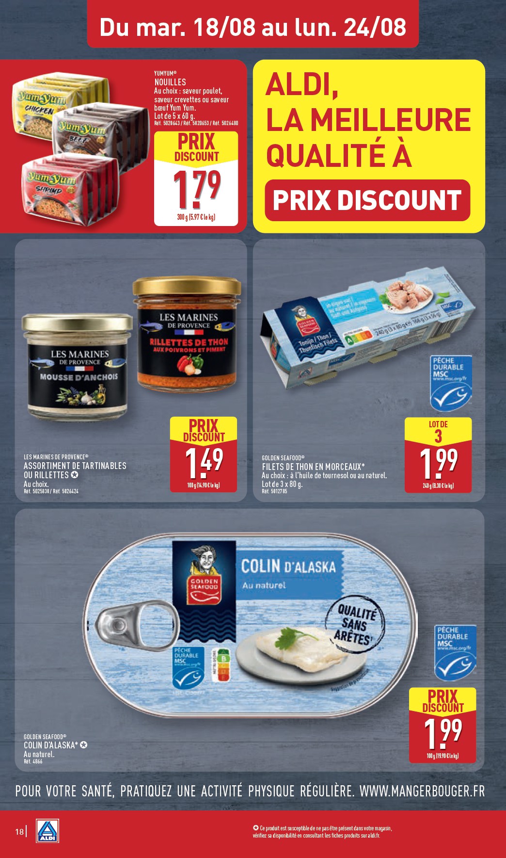 aldi - Flyer ALDI pour la semaine prochaine du du mardi 18/08/2026 au du lundi 24/08/2026 - page: 20