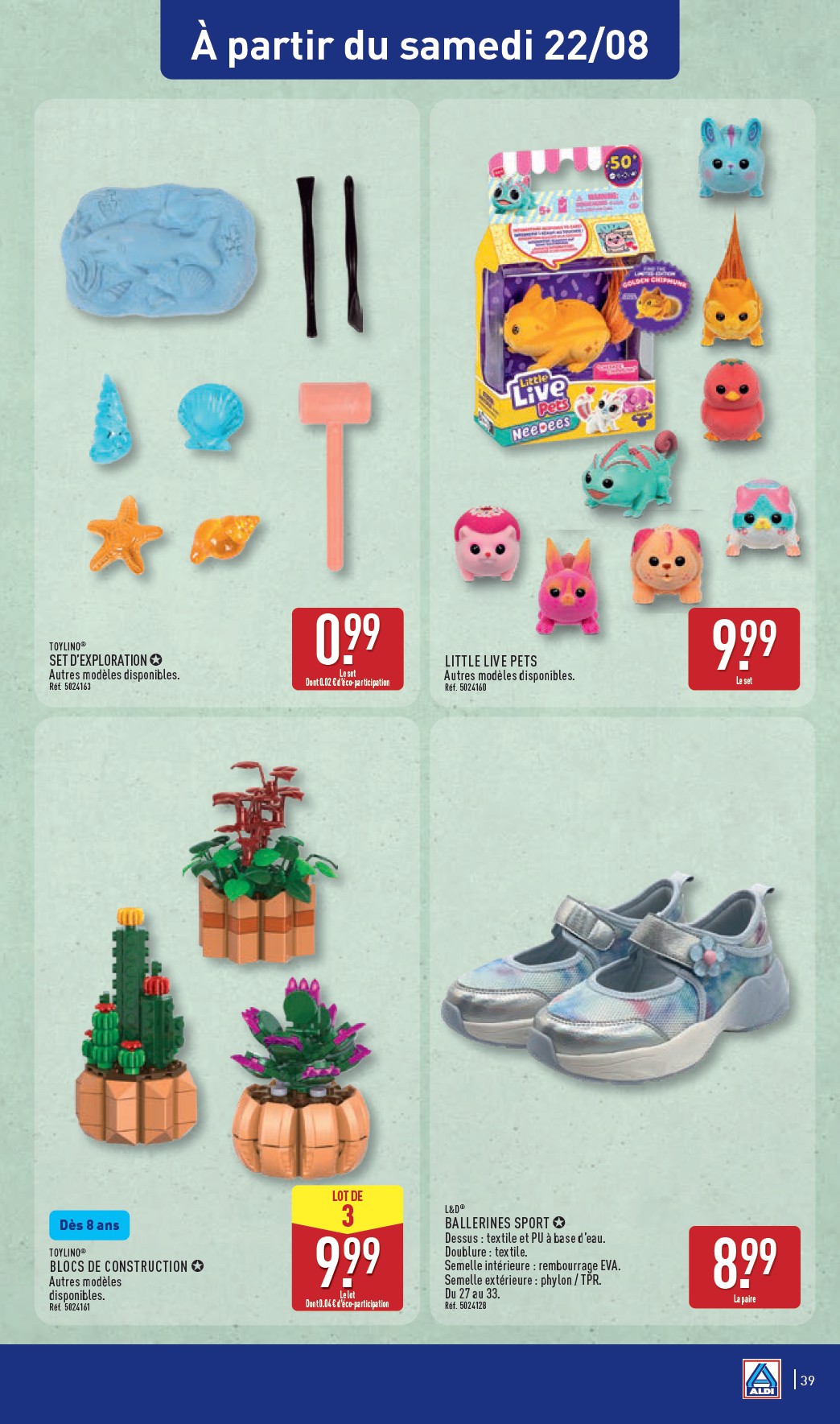 aldi - Flyer ALDI pour la semaine prochaine du du mardi 18/08/2026 au du lundi 24/08/2026 - page: 41