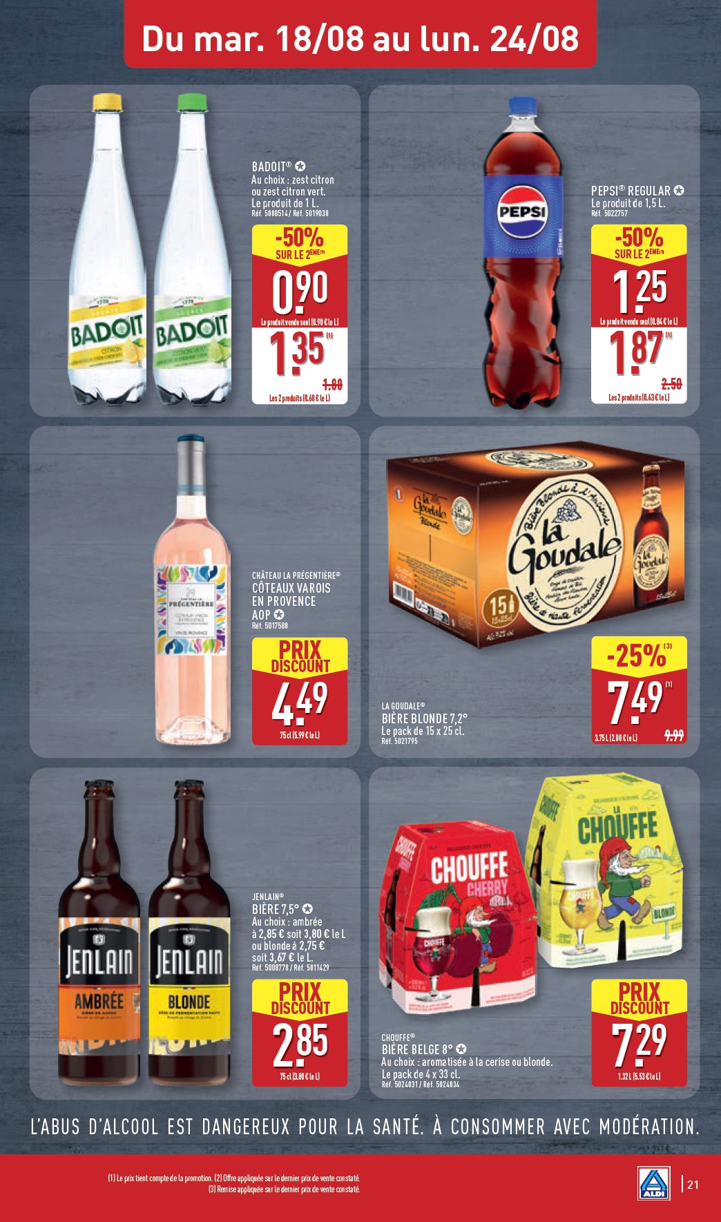 aldi - Flyer ALDI pour la semaine prochaine du du mardi 18/08/2026 au du lundi 24/08/2026 - page: 23