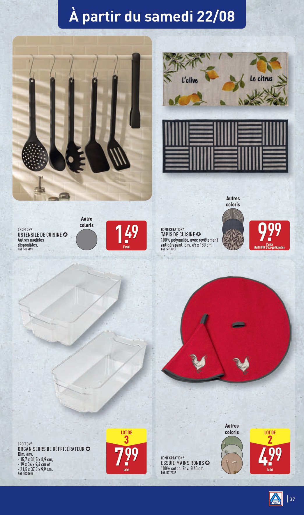 aldi - Flyer ALDI pour la semaine prochaine du du mardi 18/08/2026 au du lundi 24/08/2026 - page: 39