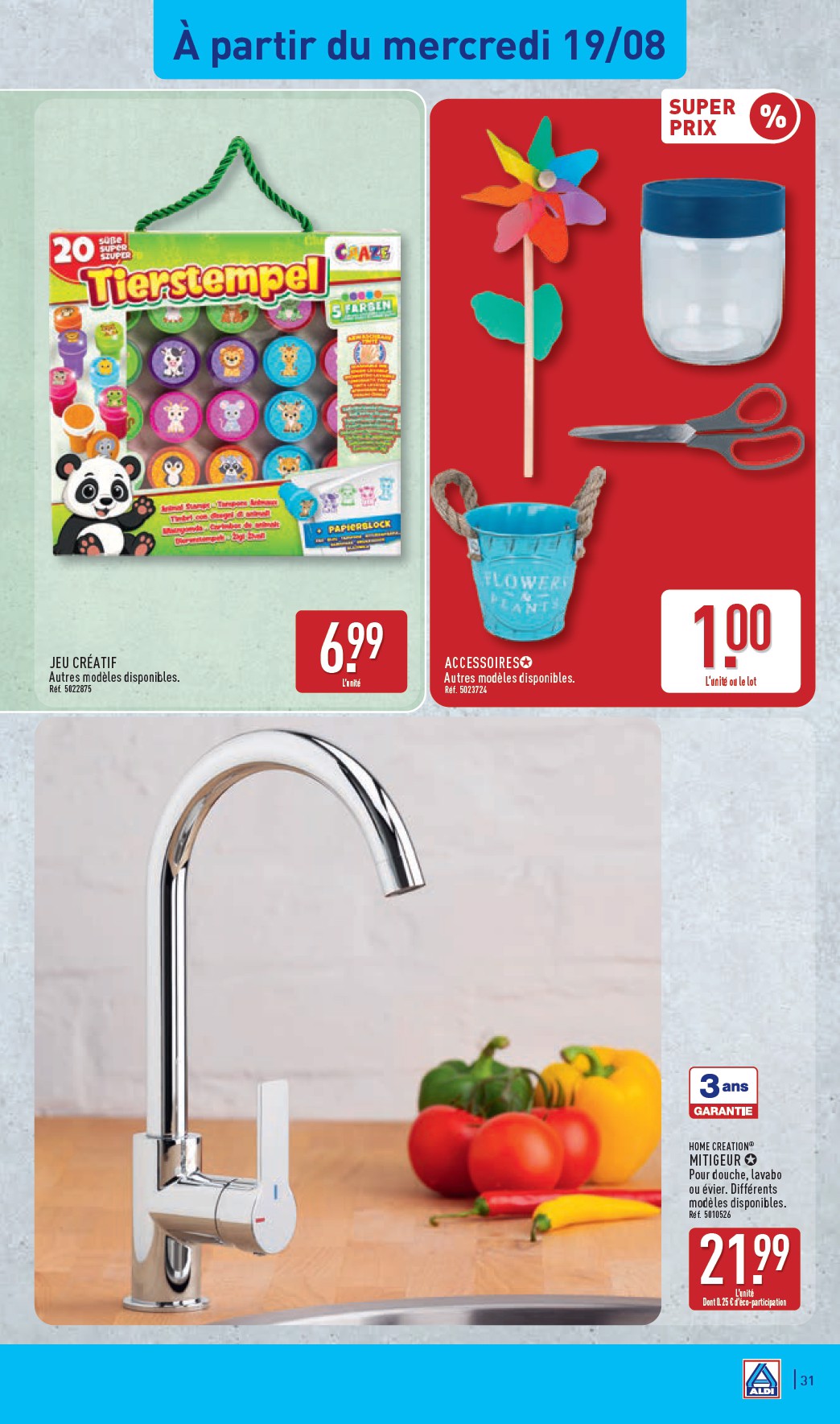 aldi - Flyer ALDI pour la semaine prochaine du du mardi 18/08/2026 au du lundi 24/08/2026 - page: 33