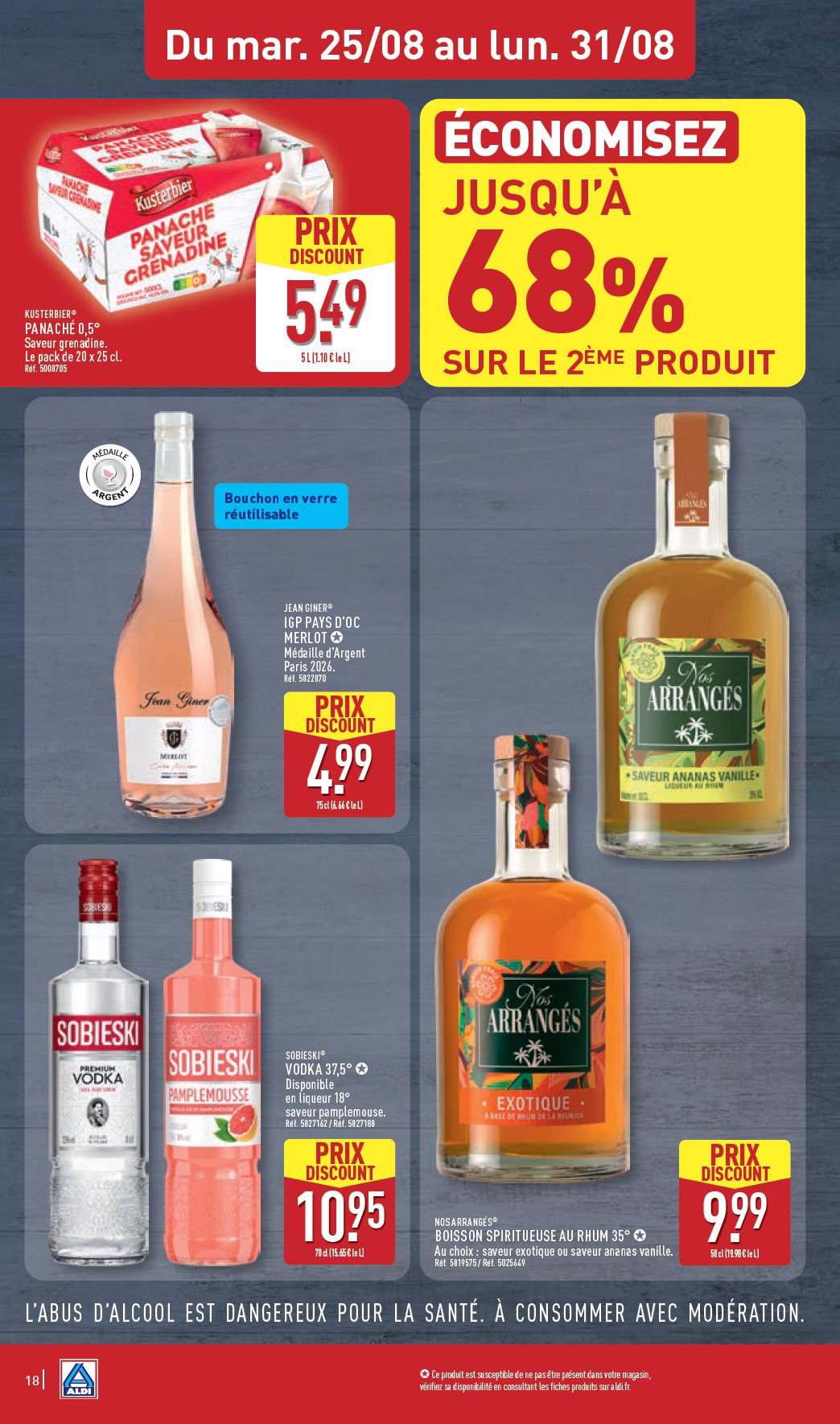 aldi - Flyer ALDI pour la semaine prochaine du du mardi 25/08/2026 au du lundi 31/08/2026 - page: 20