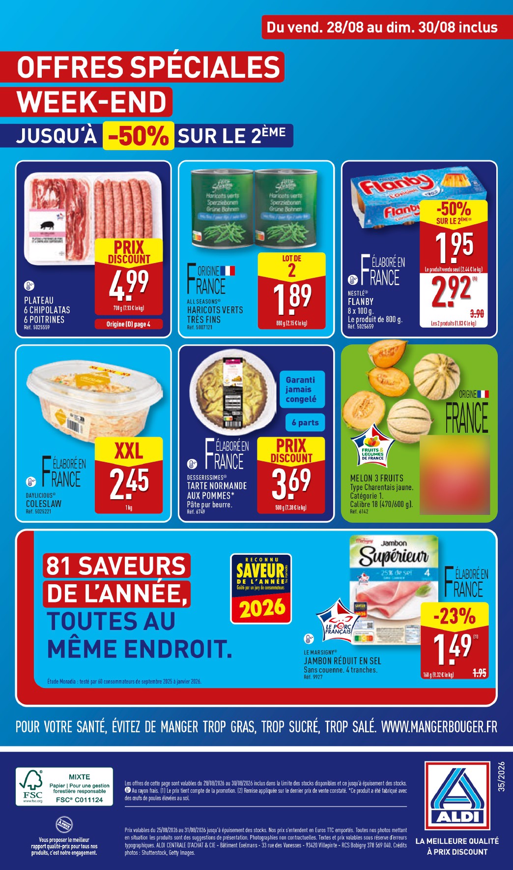 aldi - Flyer ALDI pour la semaine prochaine du du mardi 25/08/2026 au du lundi 31/08/2026 - page: 46