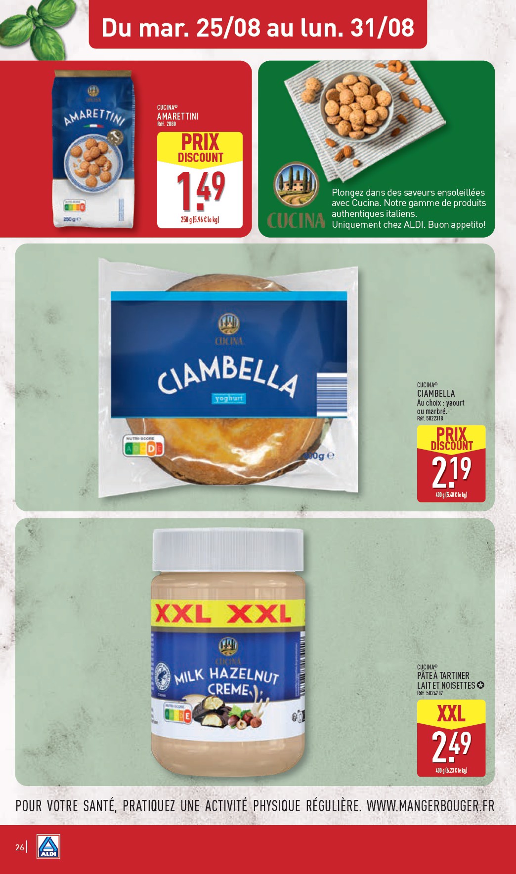 aldi - Flyer ALDI pour la semaine prochaine du du mardi 25/08/2026 au du lundi 31/08/2026 - page: 28