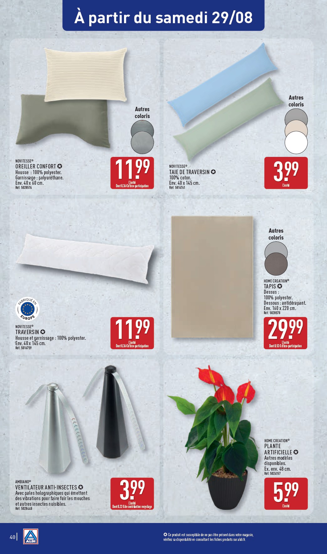 aldi - Flyer ALDI pour la semaine prochaine du du mardi 25/08/2026 au du lundi 31/08/2026 - page: 42
