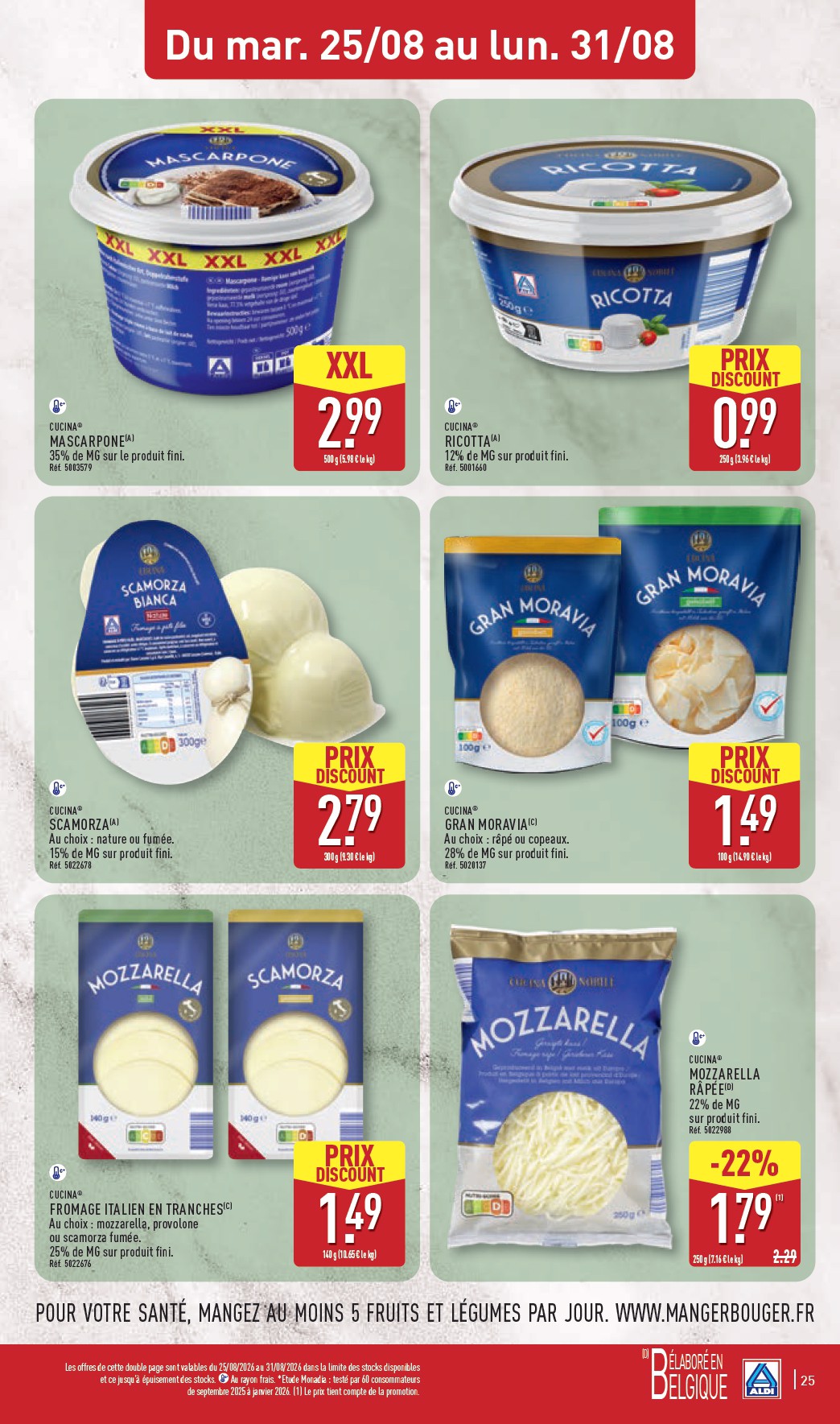 aldi - Flyer ALDI pour la semaine prochaine du du mardi 25/08/2026 au du lundi 31/08/2026 - page: 27
