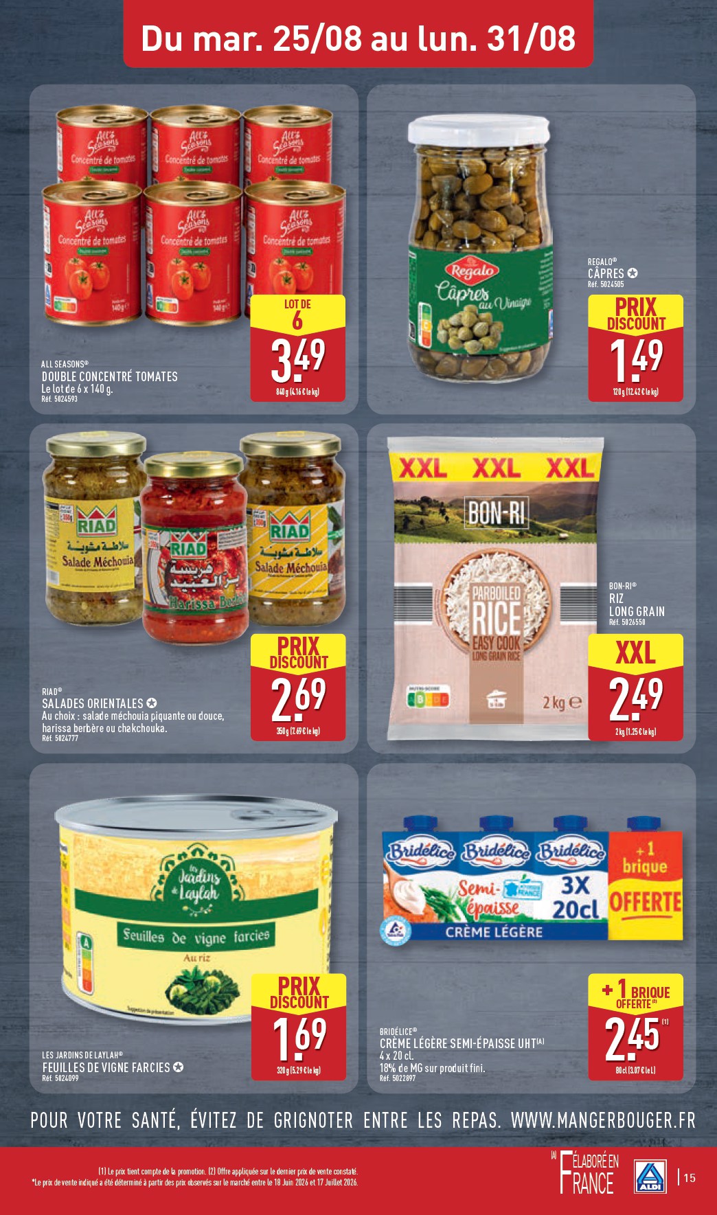 aldi - Flyer ALDI pour la semaine prochaine du du mardi 25/08/2026 au du lundi 31/08/2026 - page: 17