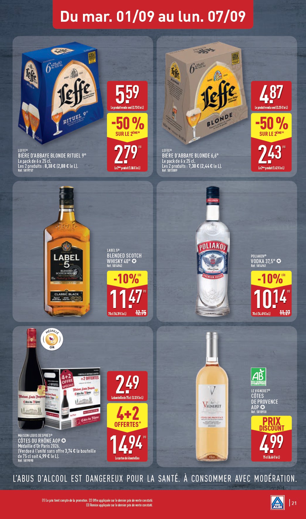 aldi - Flyer ALDI pour la semaine prochaine du du mardi 01/09/2026 au du lundi 07/09/2026 - page: 23