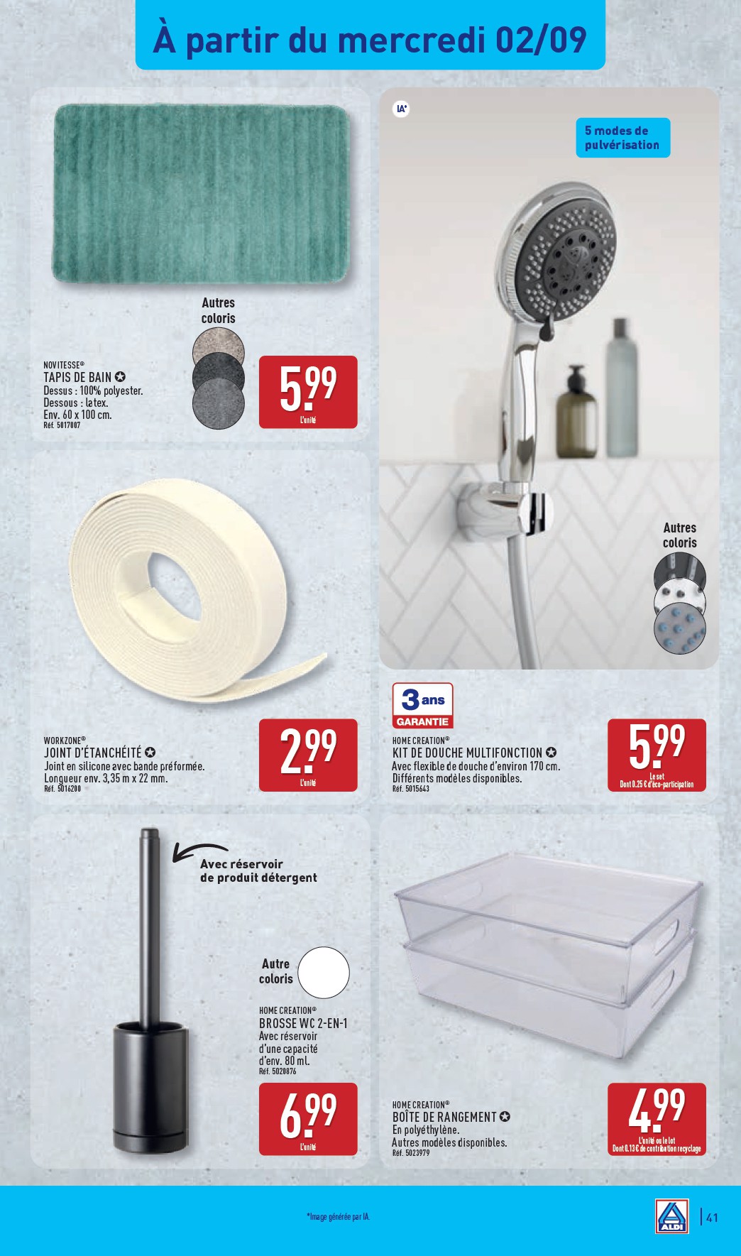 aldi - Flyer ALDI pour la semaine prochaine du du mardi 01/09/2026 au du lundi 07/09/2026 - page: 43