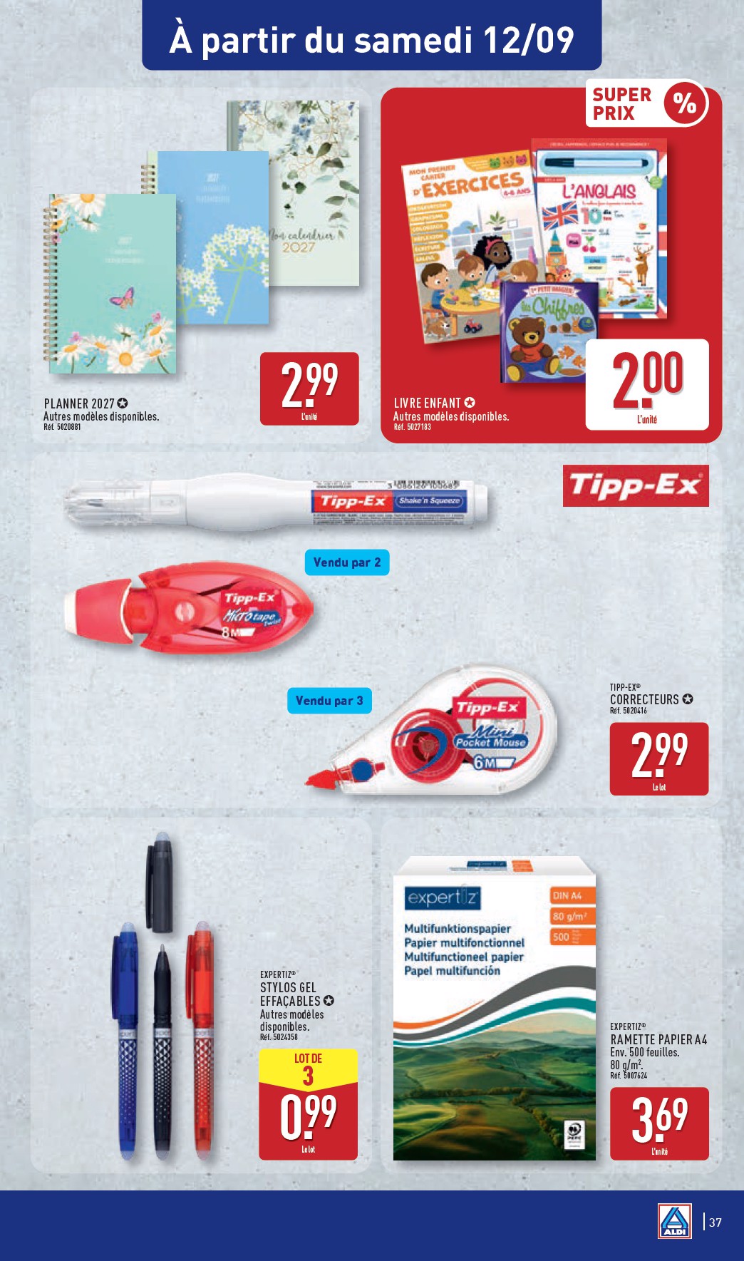aldi - Flyer ALDI pour la semaine prochaine du du mardi 08/09/2026 au du lundi 14/09/2026 - page: 41