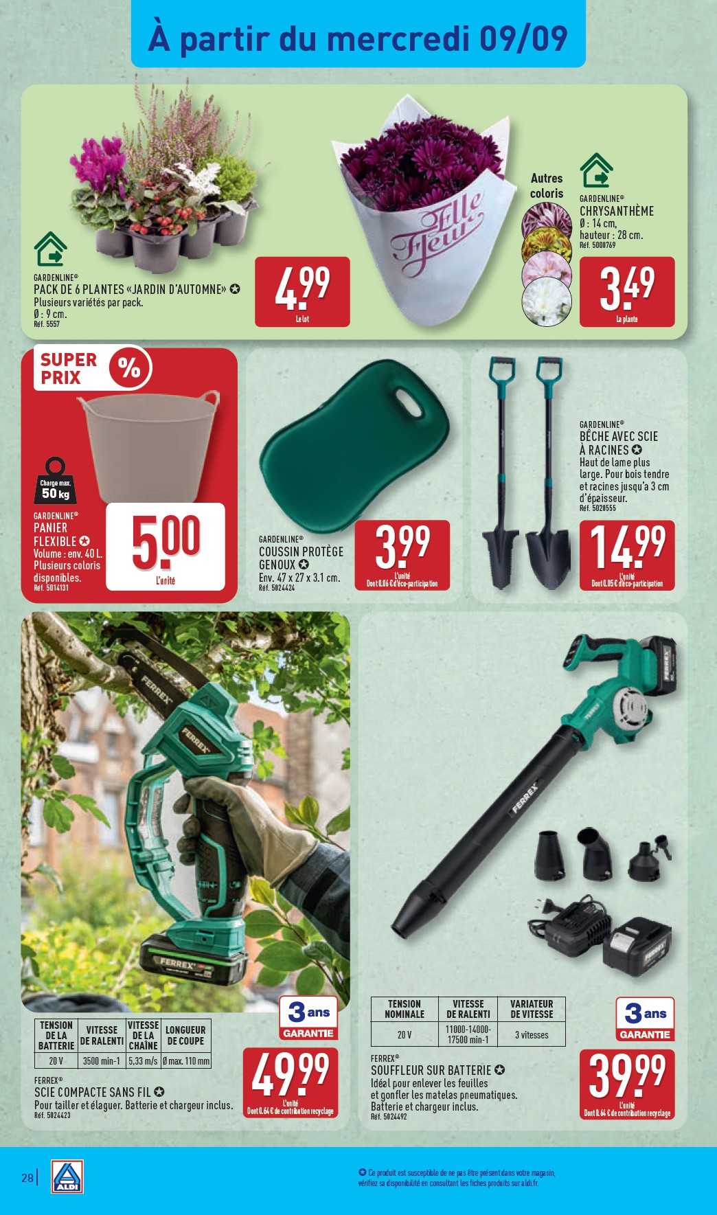 aldi - Flyer ALDI pour la semaine prochaine du du mardi 08/09/2026 au du lundi 14/09/2026 - page: 32