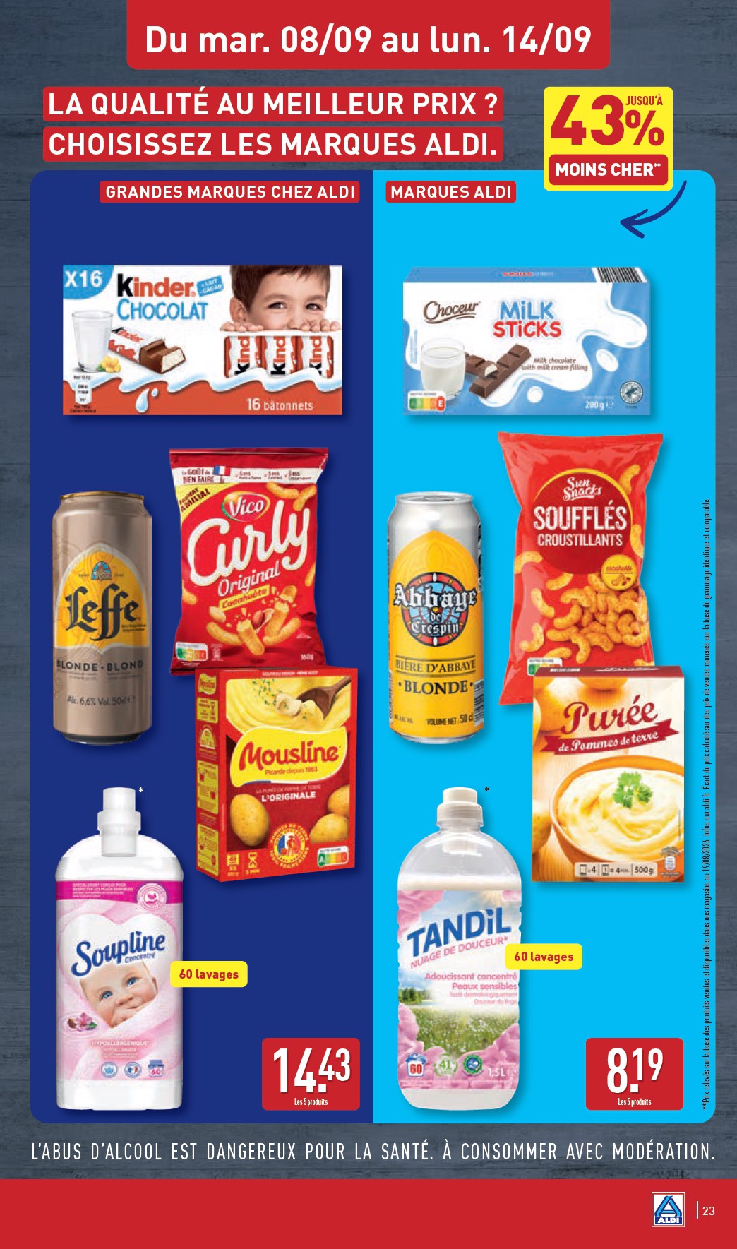 aldi - Flyer ALDI pour la semaine prochaine du du mardi 08/09/2026 au du lundi 14/09/2026 - page: 27