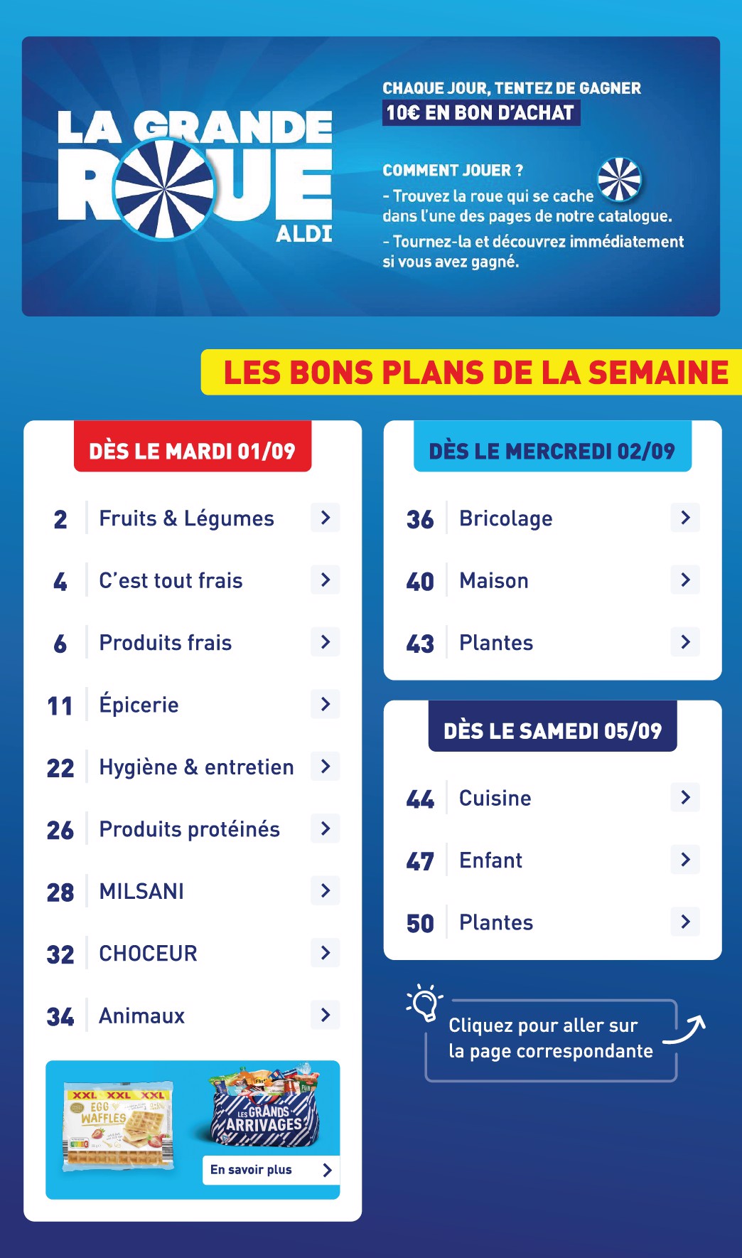aldi - Current ALDI leaflet valid from du mardi 01/09/2026 to du lundi 07/09/2026 - page: 3