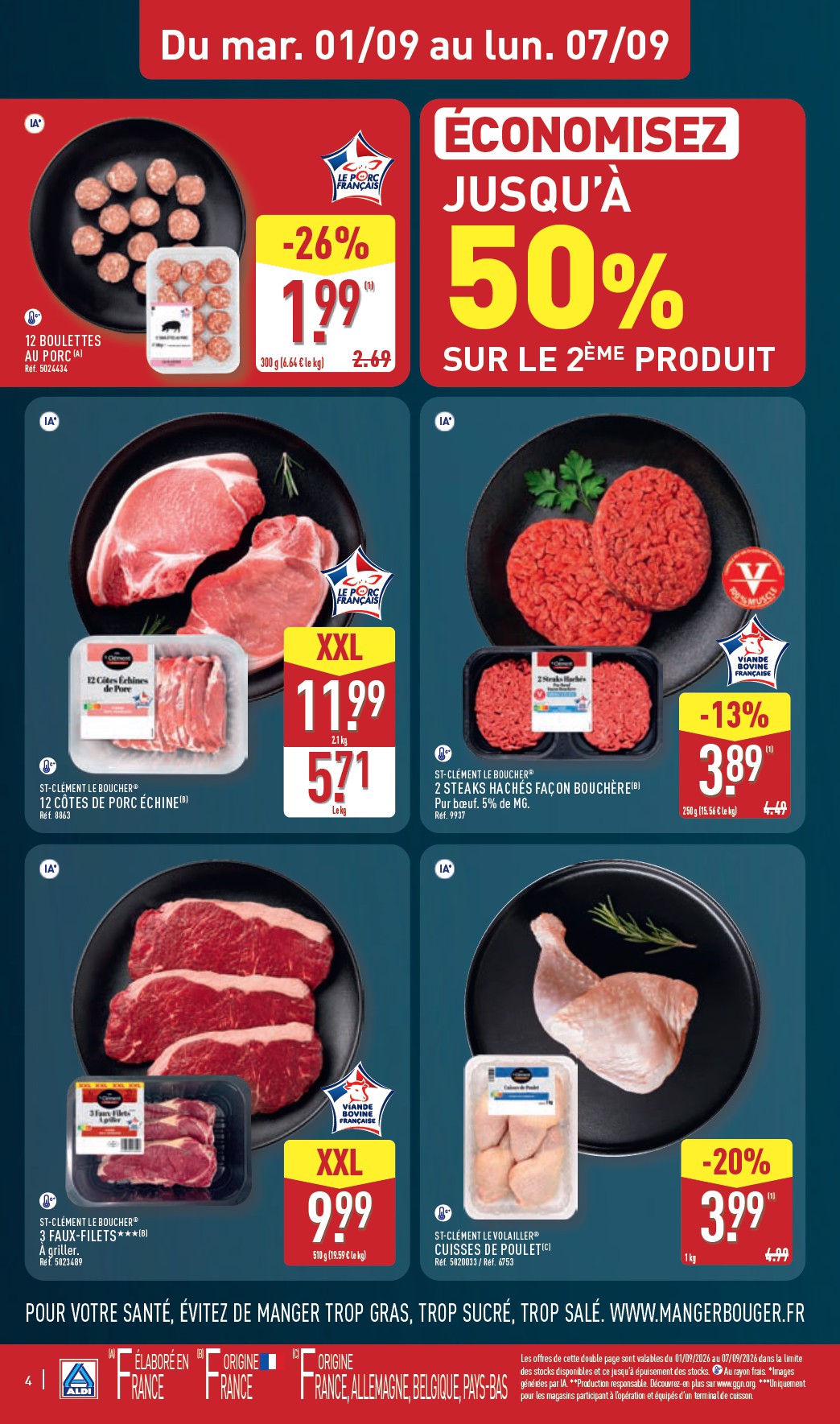 aldi - Current ALDI leaflet valid from du mardi 01/09/2026 to du lundi 07/09/2026 - page: 8