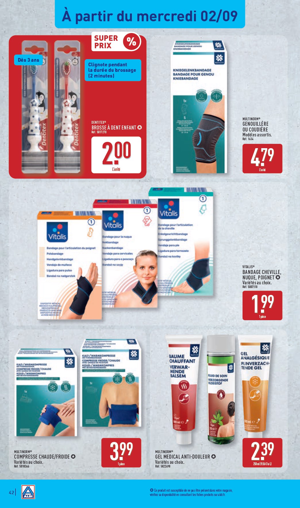 aldi - Current ALDI leaflet valid from du mardi 01/09/2026 to du lundi 07/09/2026 - page: 46
