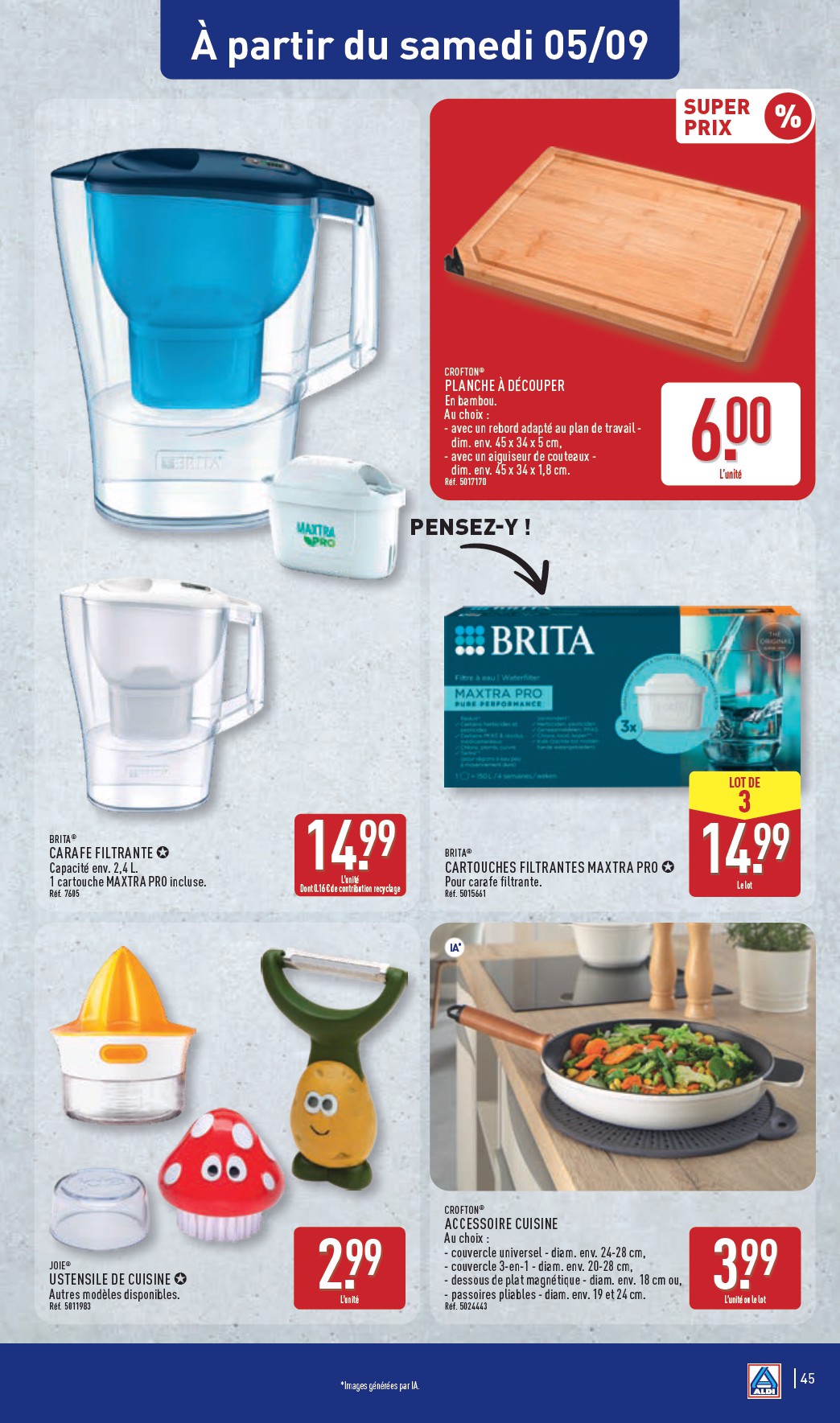 aldi - Current ALDI leaflet valid from du mardi 01/09/2026 to du lundi 07/09/2026 - page: 49