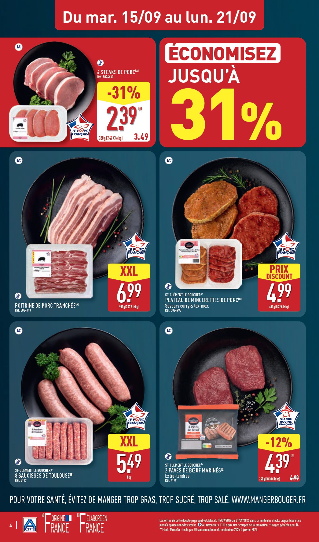 aldi - Flyer ALDI pour la semaine prochaine du du mardi 15/09/2026 au du lundi 21/09/2026 - page: 6