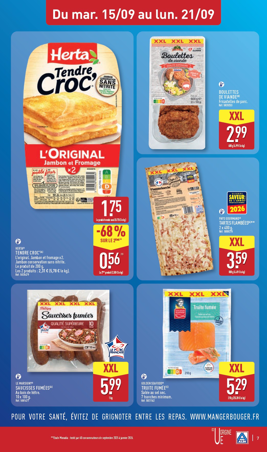 aldi - Flyer ALDI pour la semaine prochaine du du mardi 15/09/2026 au du lundi 21/09/2026 - page: 9