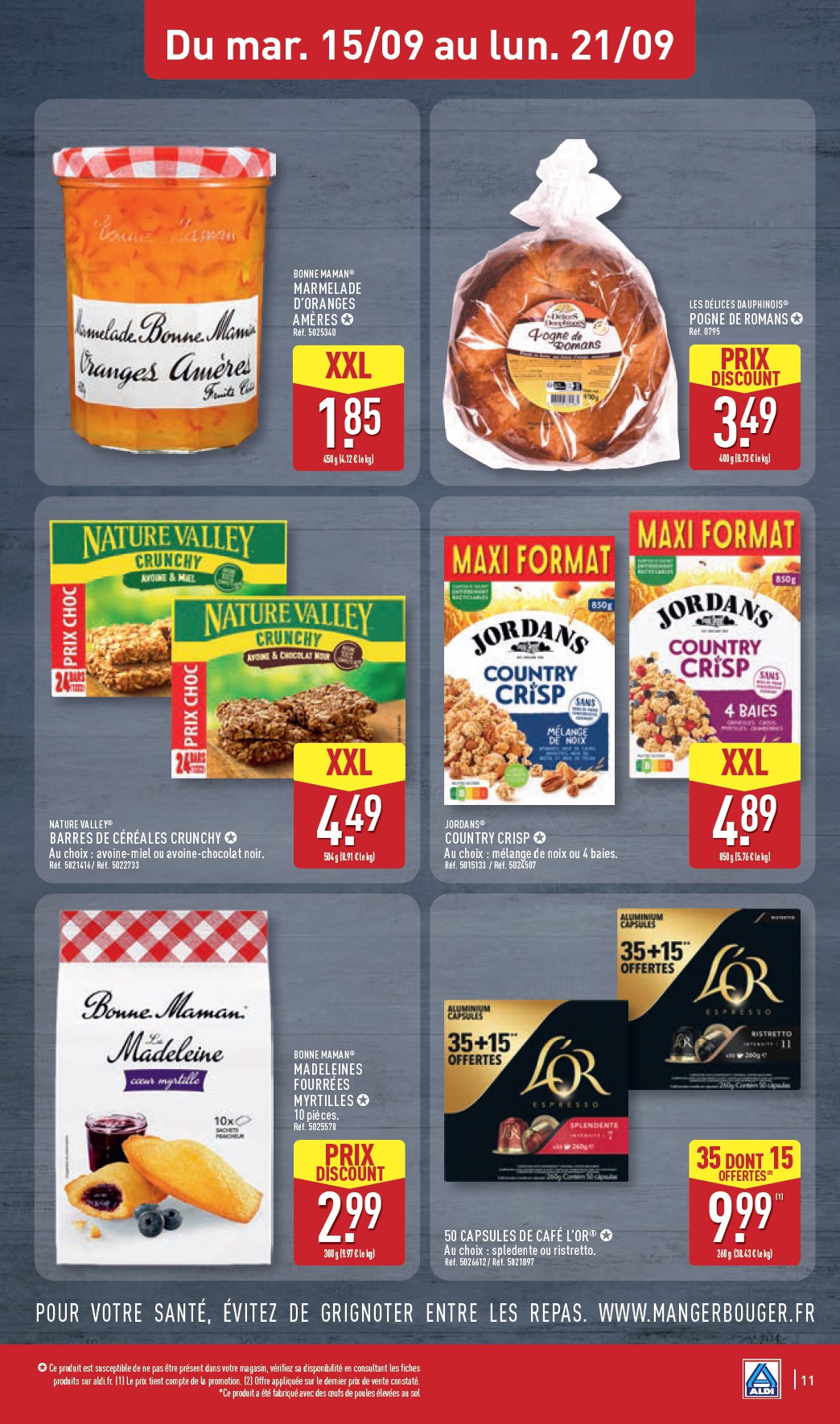aldi - Flyer ALDI pour la semaine prochaine du du mardi 15/09/2026 au du lundi 21/09/2026 - page: 13