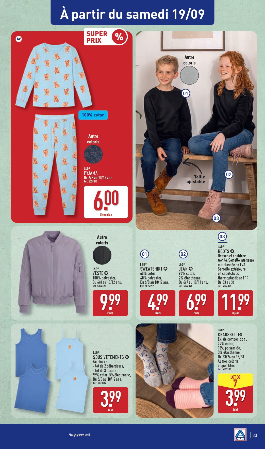 aldi - Flyer ALDI pour la semaine prochaine du du mardi 15/09/2026 au du lundi 21/09/2026 - page: 35