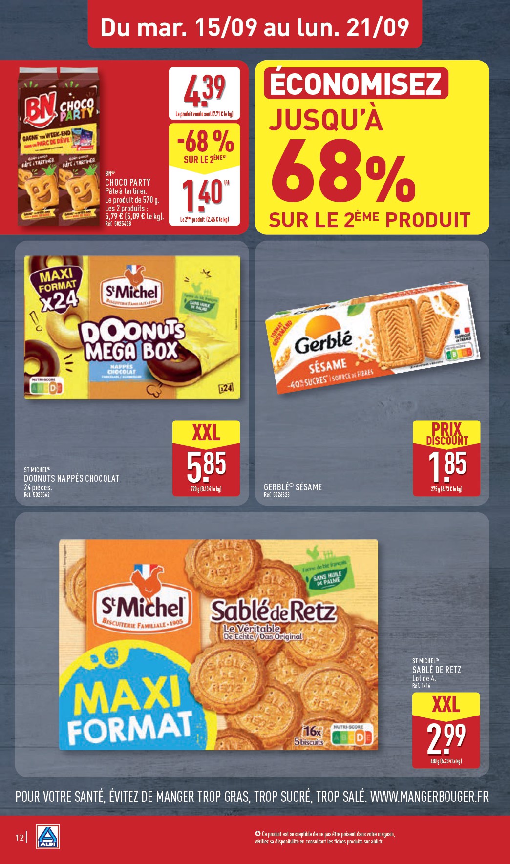 aldi - Flyer ALDI pour la semaine prochaine du du mardi 15/09/2026 au du lundi 21/09/2026 - page: 14