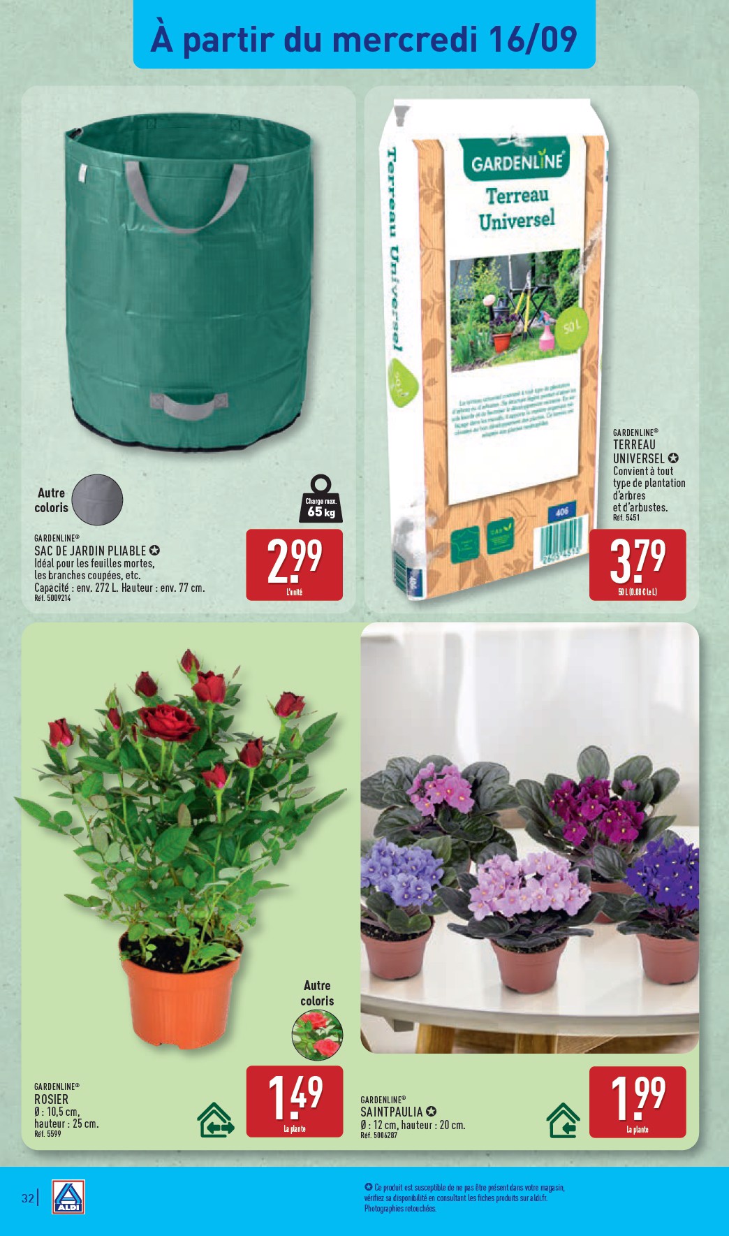 aldi - Flyer ALDI pour la semaine prochaine du du mardi 15/09/2026 au du lundi 21/09/2026 - page: 34