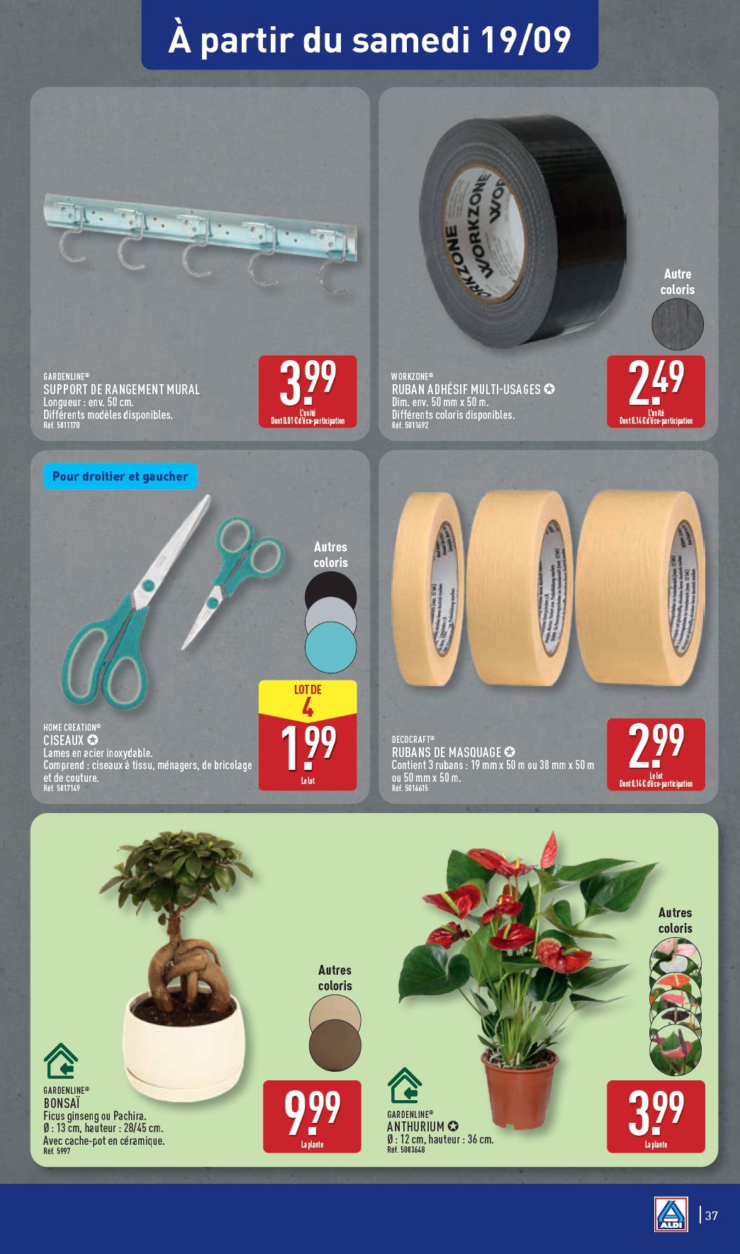 aldi - Flyer ALDI pour la semaine prochaine du du mardi 15/09/2026 au du lundi 21/09/2026 - page: 39