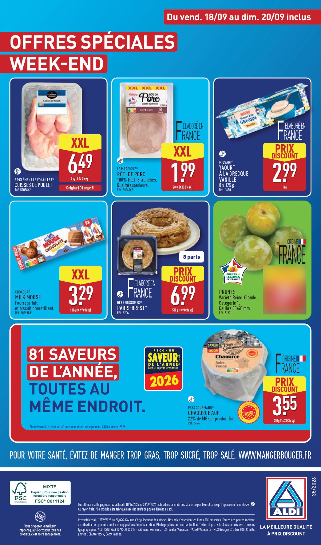 aldi - Flyer ALDI pour la semaine prochaine du du mardi 15/09/2026 au du lundi 21/09/2026 - page: 40