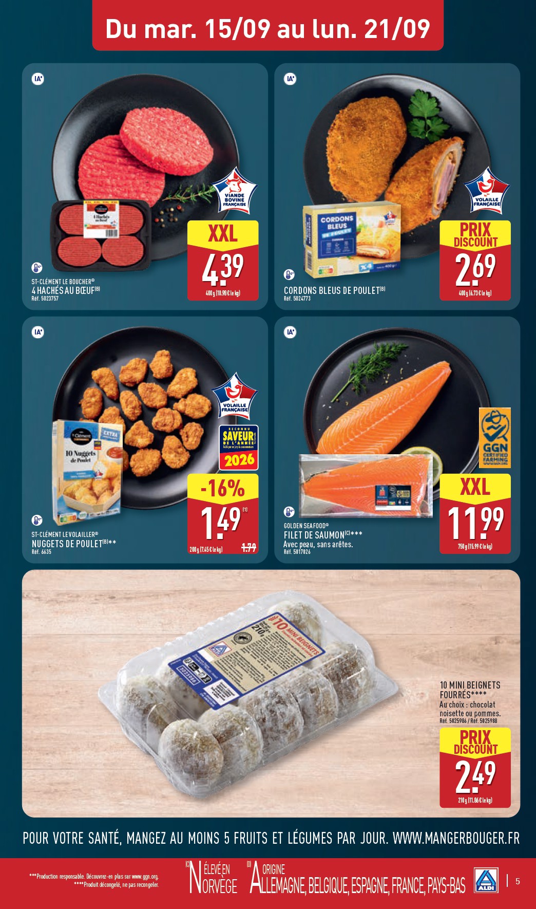 aldi - Flyer ALDI pour la semaine prochaine du du mardi 15/09/2026 au du lundi 21/09/2026 - page: 7