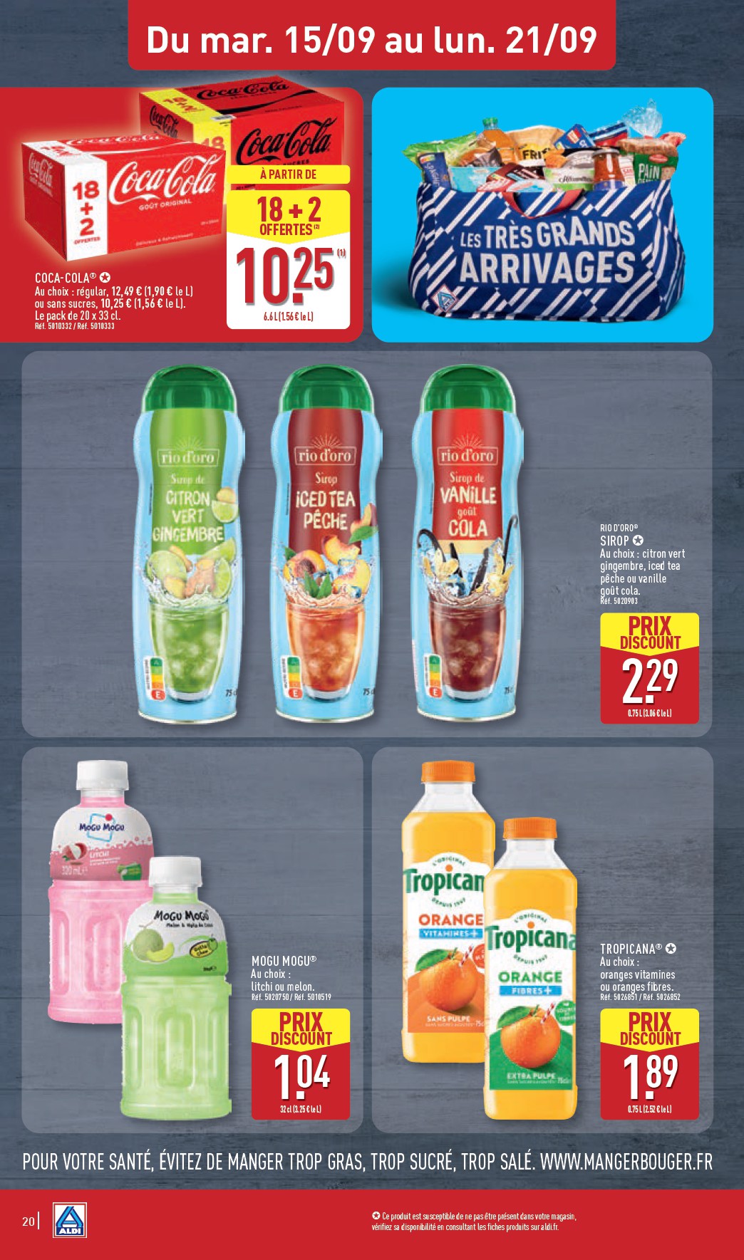 aldi - Flyer ALDI pour la semaine prochaine du du mardi 15/09/2026 au du lundi 21/09/2026 - page: 22