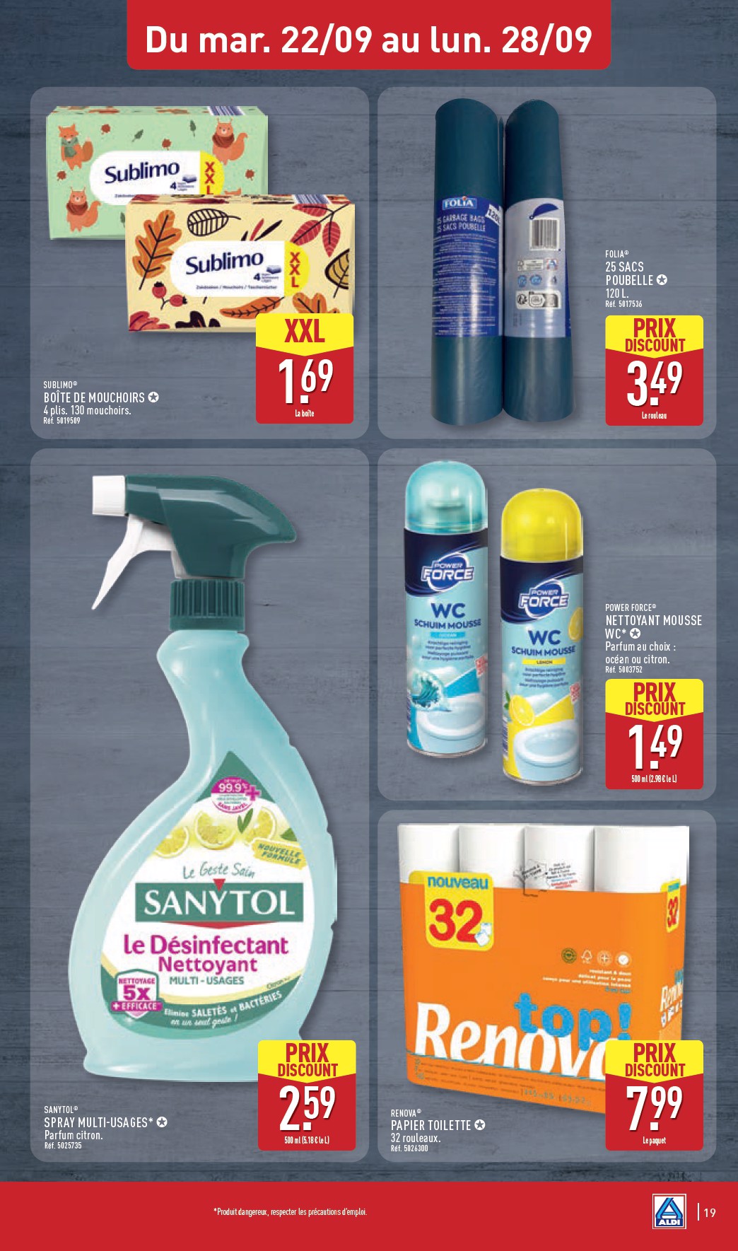 aldi - Flyer ALDI pour la semaine prochaine du du mardi 22/09/2026 au du lundi 28/09/2026 - page: 21