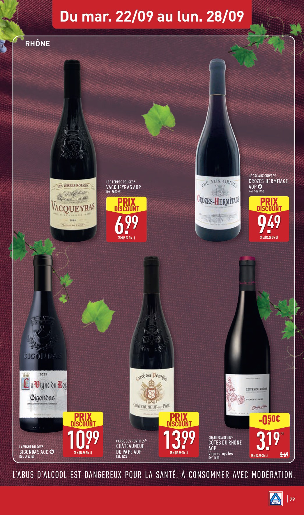 aldi - Flyer ALDI pour la semaine prochaine du du mardi 22/09/2026 au du lundi 28/09/2026 - page: 31