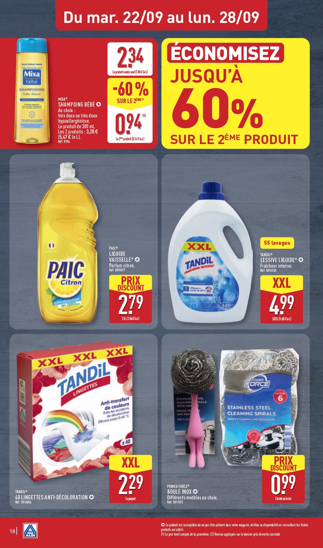 aldi - Flyer ALDI pour la semaine prochaine du du mardi 22/09/2026 au du lundi 28/09/2026 - page: 20