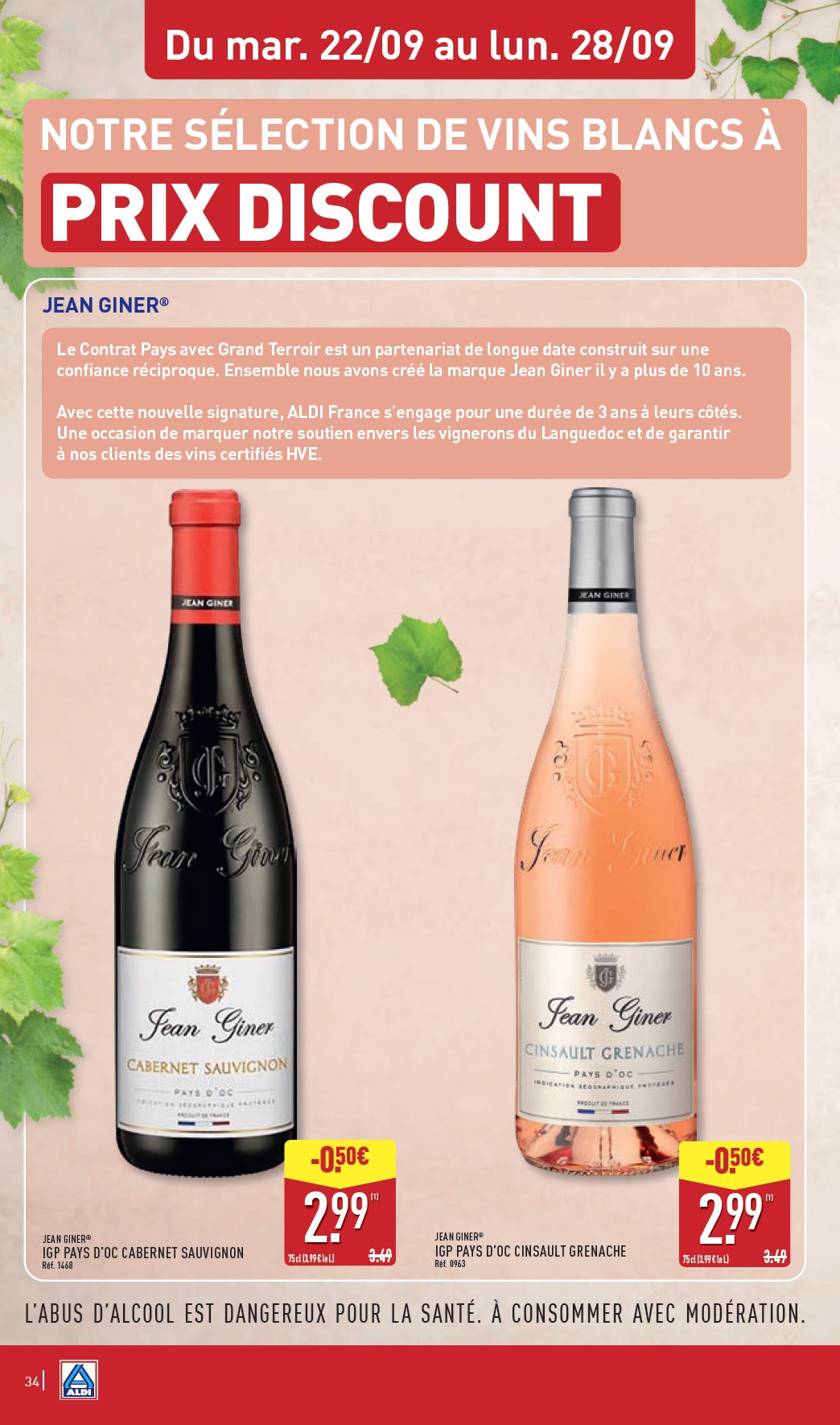 aldi - Flyer ALDI pour la semaine prochaine du du mardi 22/09/2026 au du lundi 28/09/2026 - page: 36