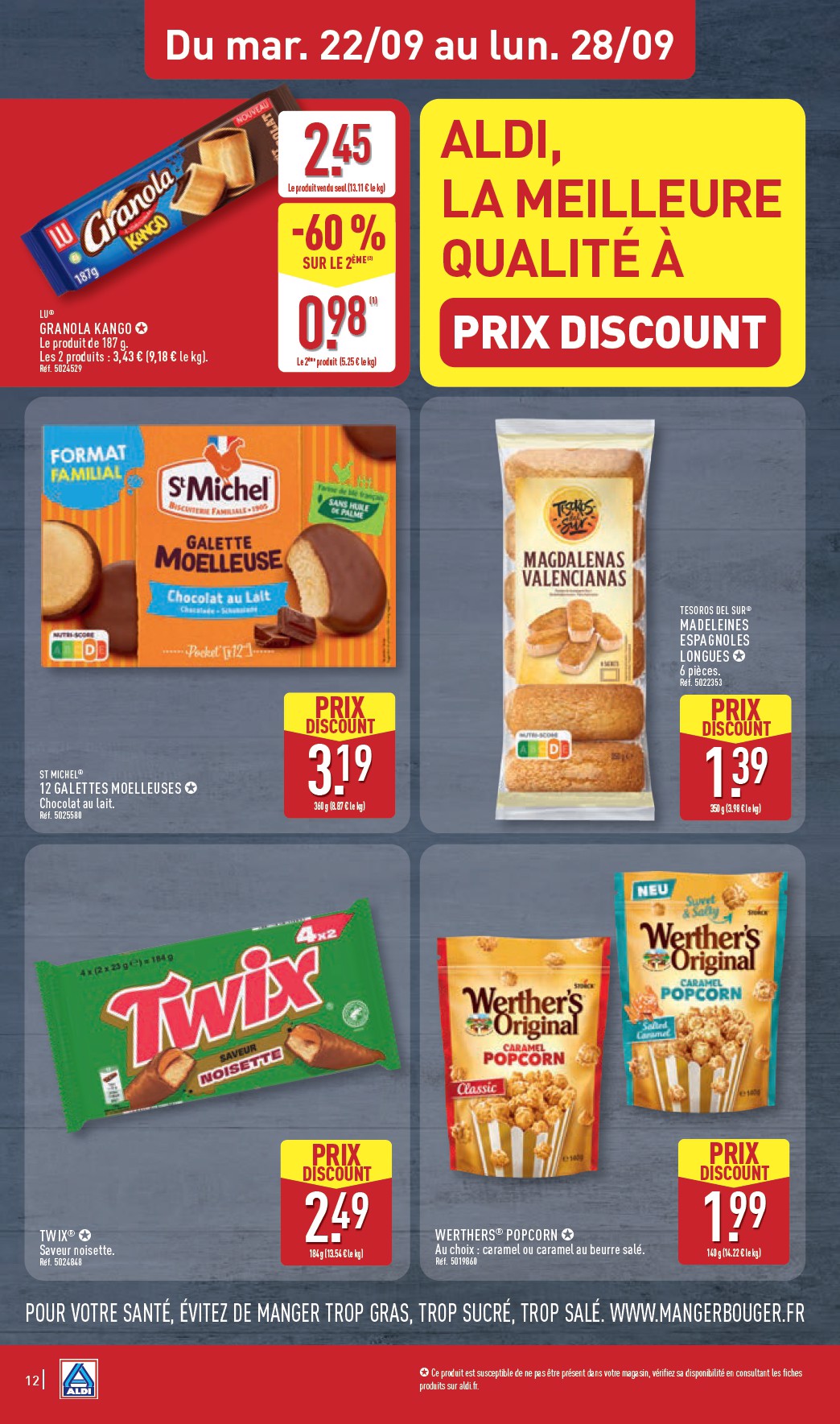 aldi - Flyer ALDI pour la semaine prochaine du du mardi 22/09/2026 au du lundi 28/09/2026 - page: 14