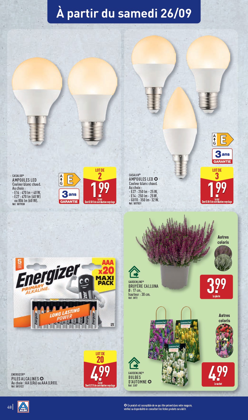 aldi - Flyer ALDI pour la semaine prochaine du du mardi 22/09/2026 au du lundi 28/09/2026 - page: 50