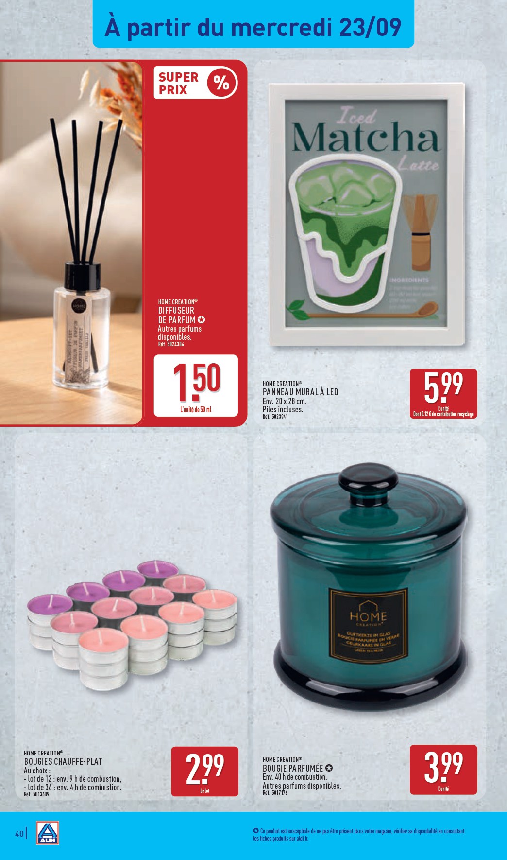 aldi - Flyer ALDI pour la semaine prochaine du du mardi 22/09/2026 au du lundi 28/09/2026 - page: 42