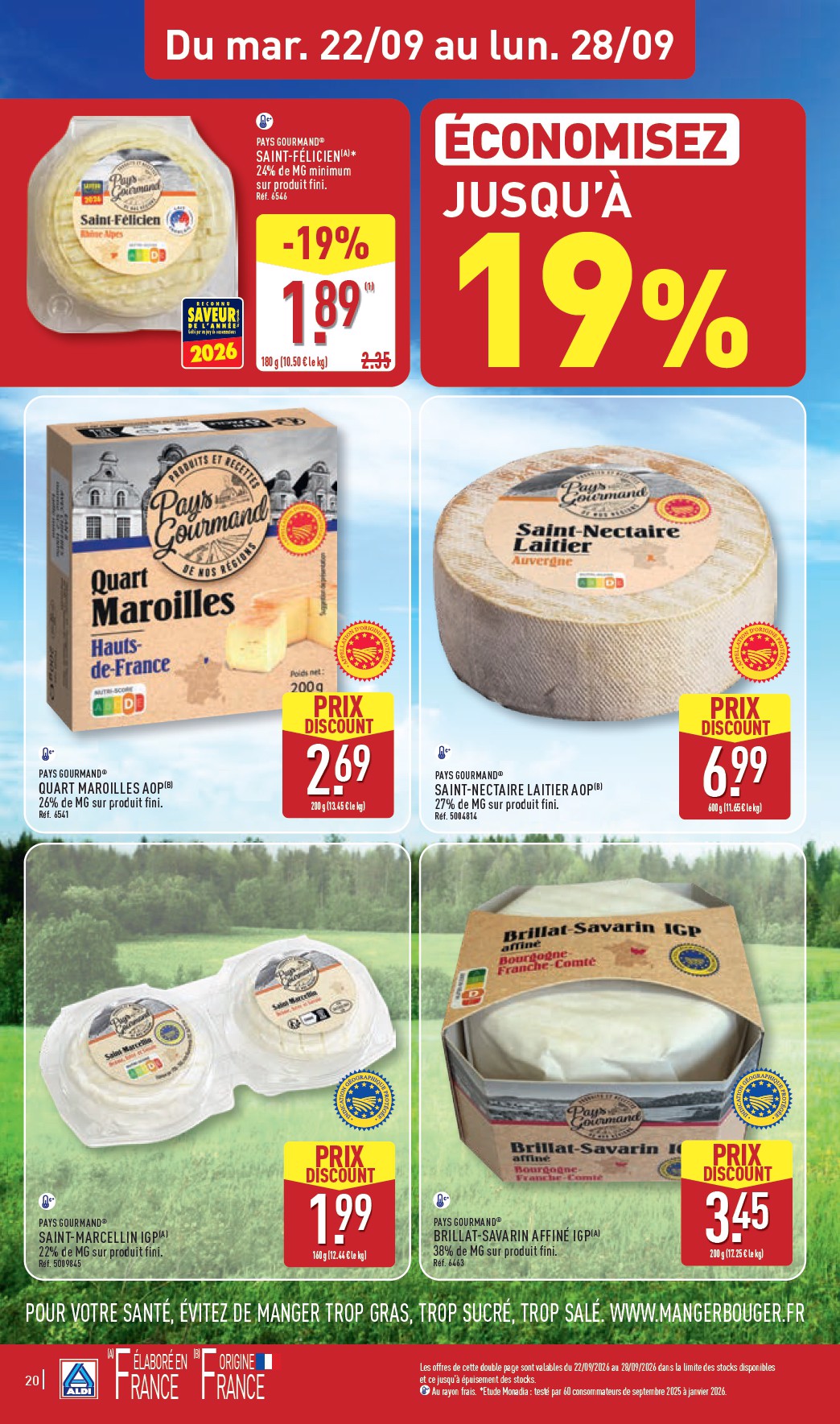 aldi - Flyer ALDI pour la semaine prochaine du du mardi 22/09/2026 au du lundi 28/09/2026 - page: 22