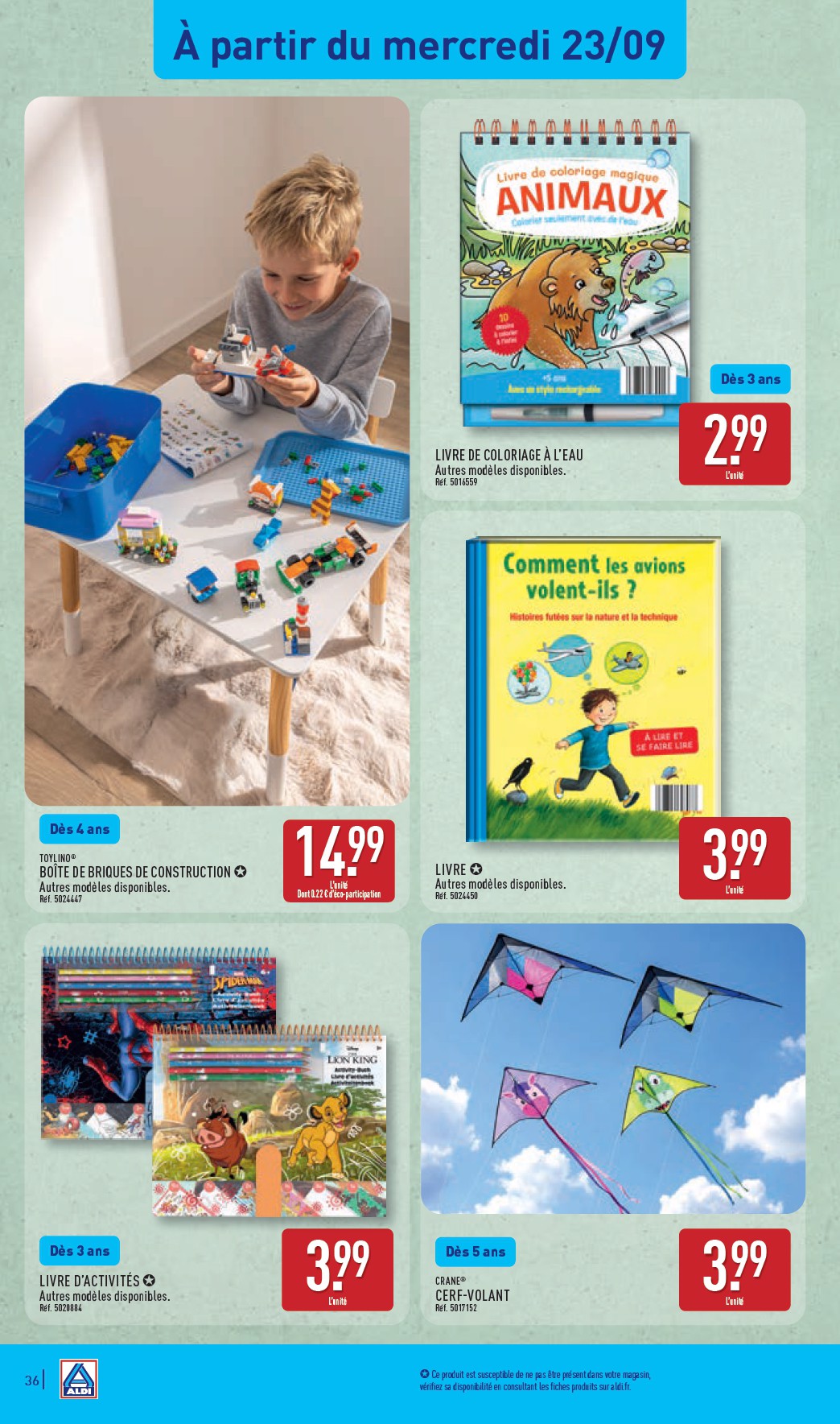 aldi - Flyer ALDI pour la semaine prochaine du du mardi 22/09/2026 au du lundi 28/09/2026 - page: 38