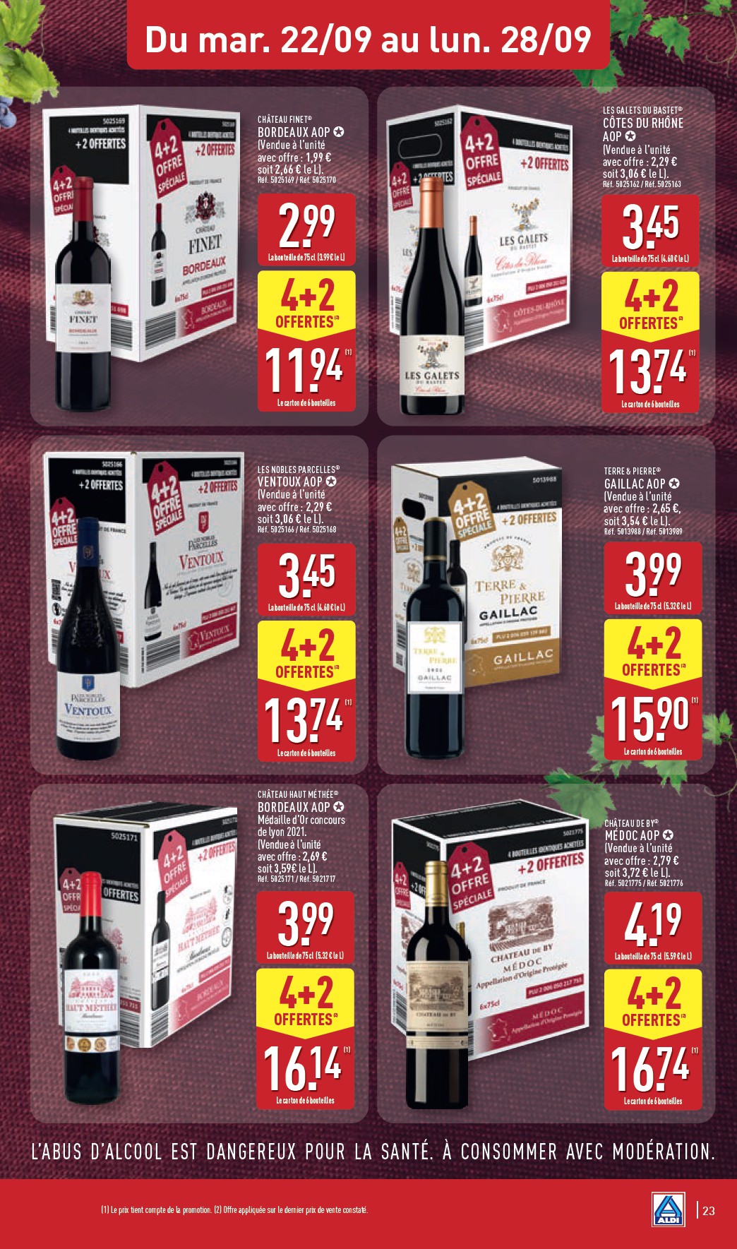 aldi - Flyer ALDI pour la semaine prochaine du du mardi 22/09/2026 au du lundi 28/09/2026 - page: 25