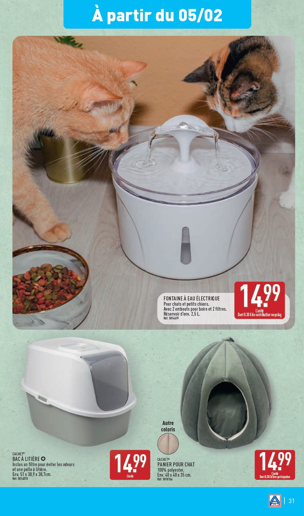 aldi - Catalogue ALDI valable dès 04/02 - 10/02 - page: 34 aldi - Catalogue ALDI valable dès 04/02 - 10/02 - page: 34